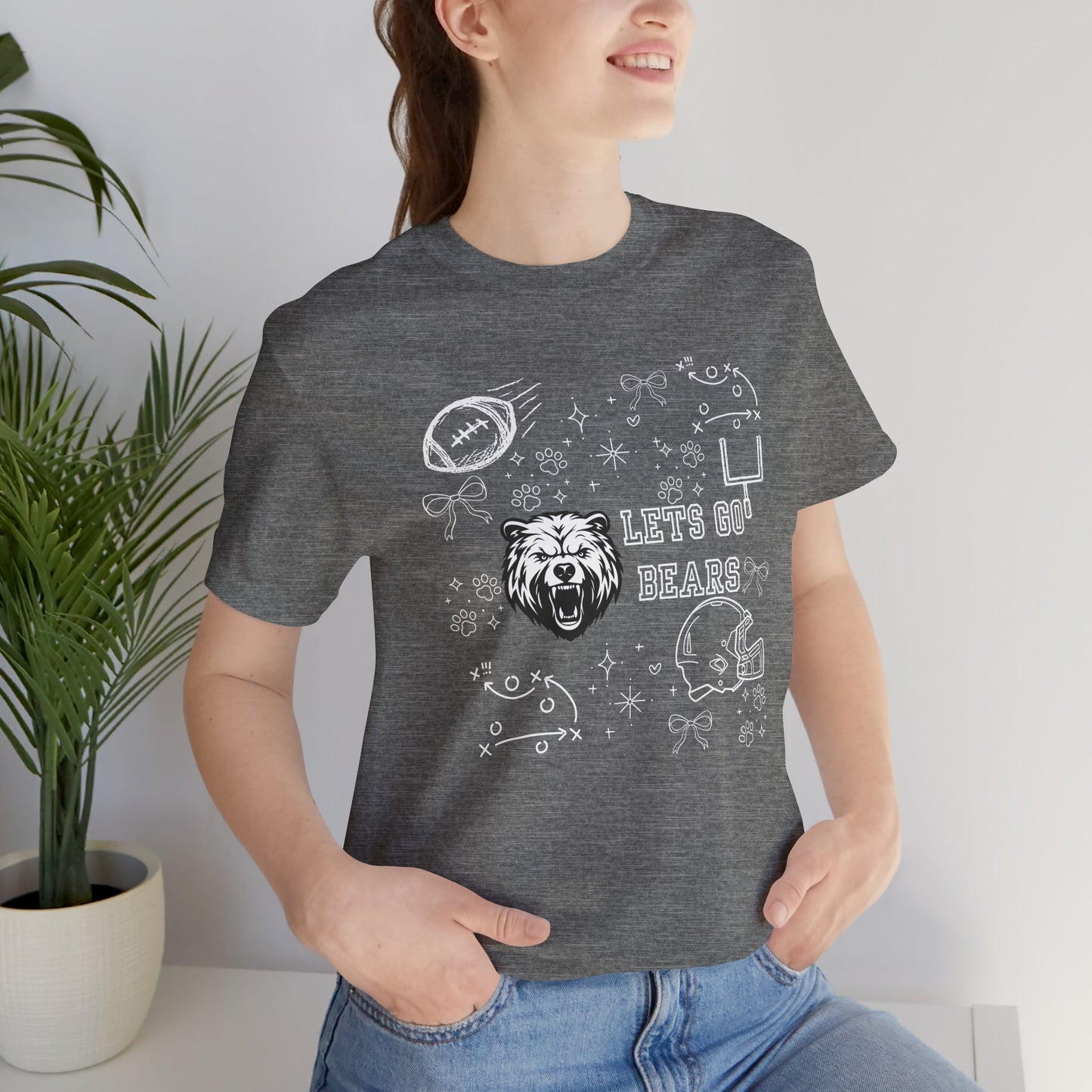 Unisex Bear Graphic Tee, Casual Animal T-Shirt, Nature Lover Apparel, Gift for Wildlife Fans, Summer Outfit