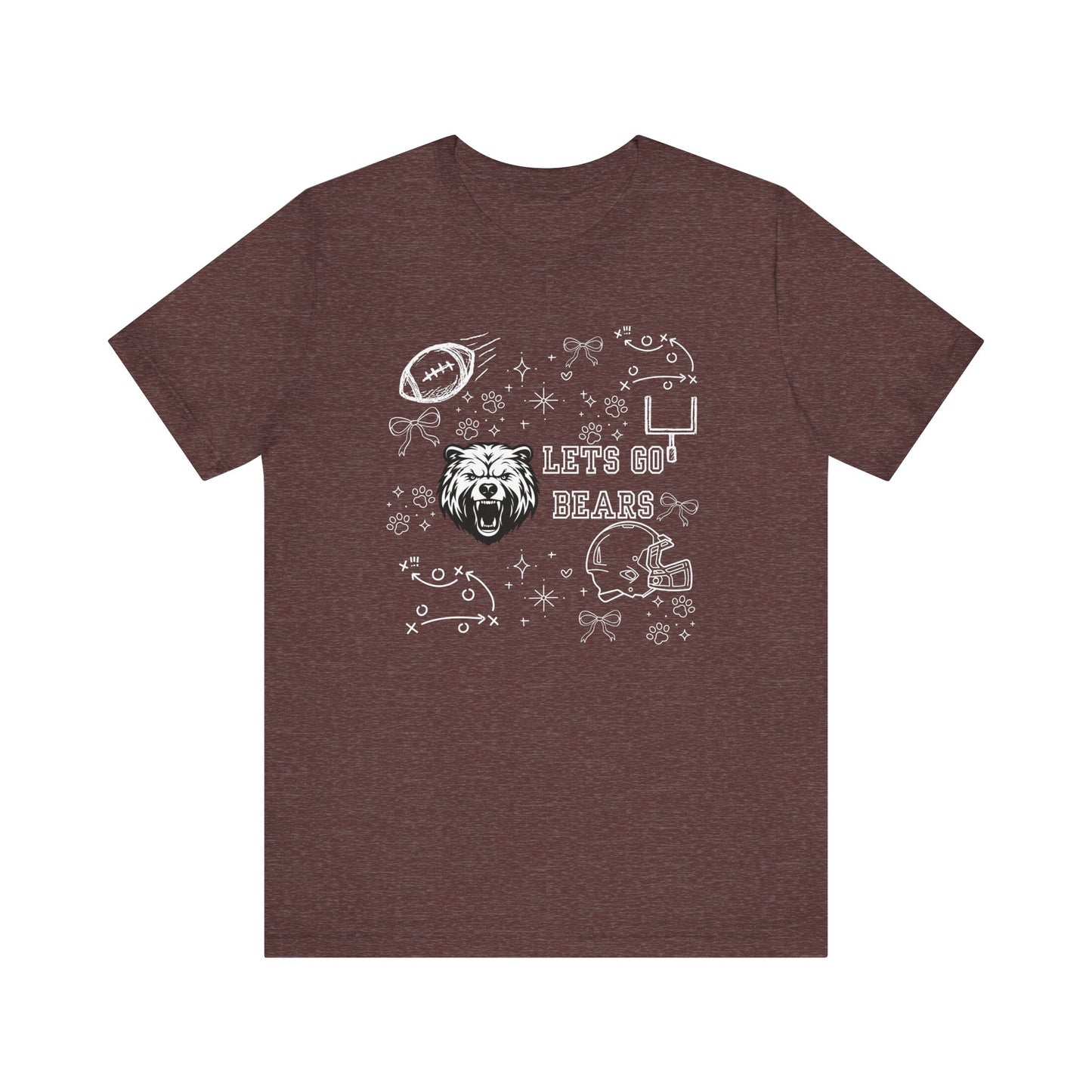 Unisex Bear Graphic Tee, Casual Animal T-Shirt, Nature Lover Apparel, Gift for Wildlife Fans, Summer Outfit
