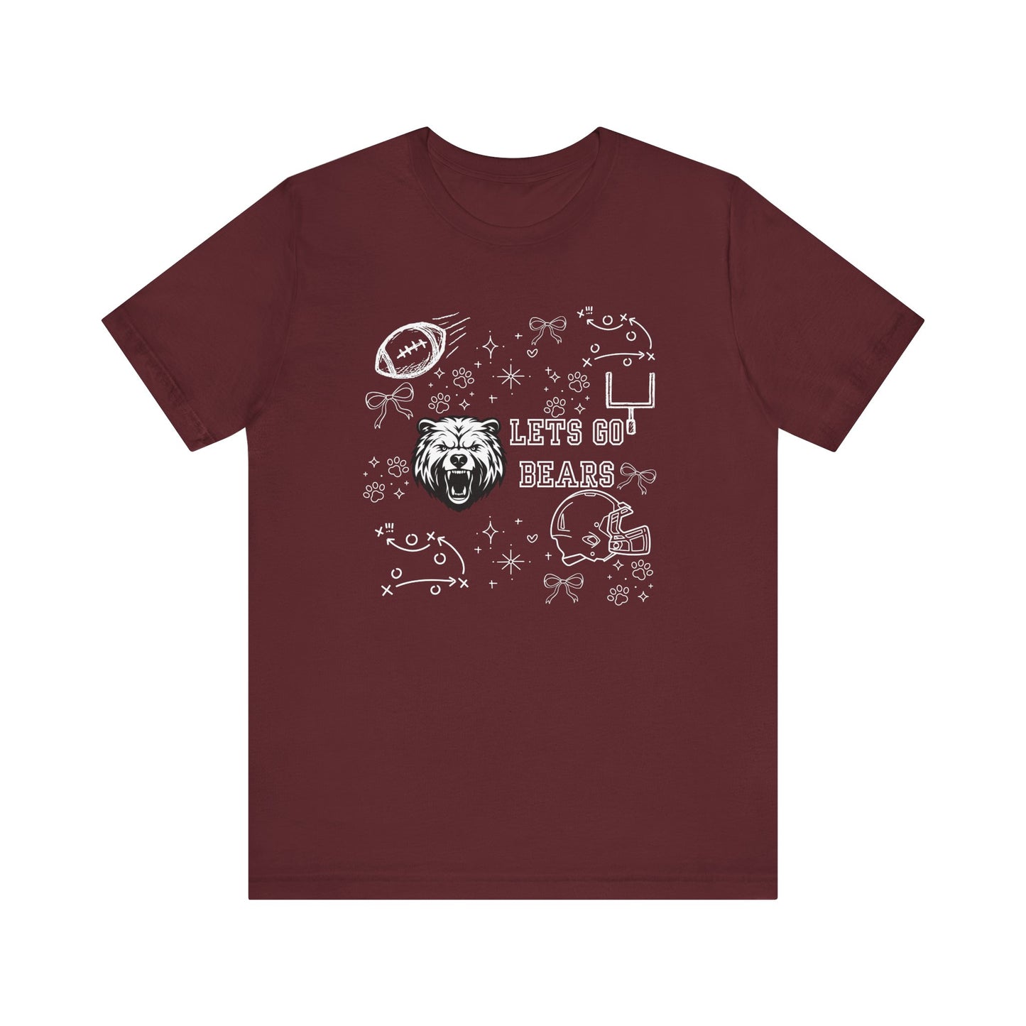 Unisex Bear Graphic Tee, Casual Animal T-Shirt, Nature Lover Apparel, Gift for Wildlife Fans, Summer Outfit