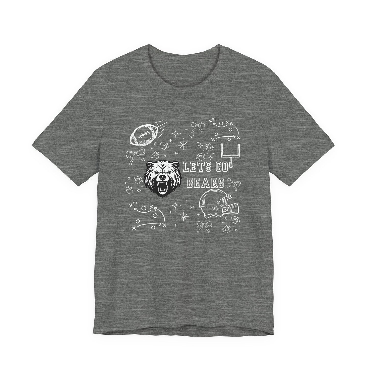 Unisex Bear Graphic Tee, Casual Animal T-Shirt, Nature Lover Apparel, Gift for Wildlife Fans, Summer Outfit