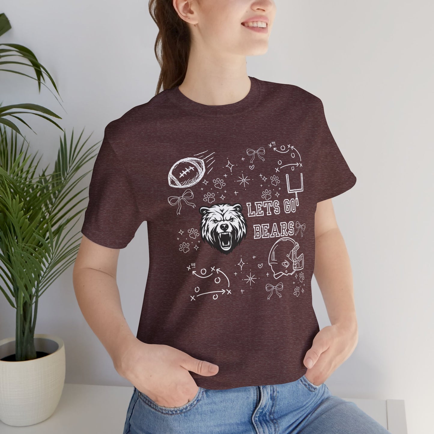 Unisex Bear Graphic Tee, Casual Animal T-Shirt, Nature Lover Apparel, Gift for Wildlife Fans, Summer Outfit