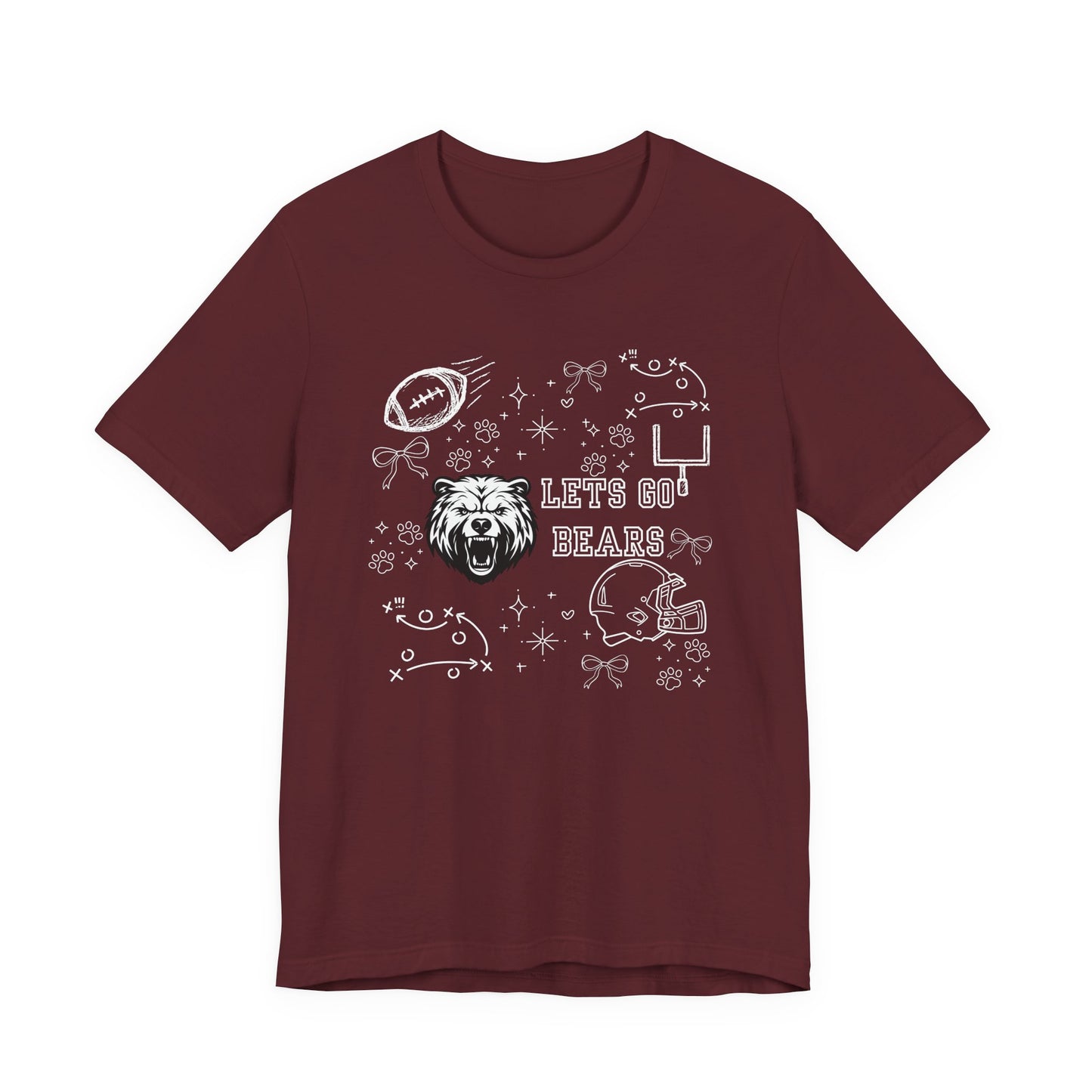 Unisex Bear Graphic Tee, Casual Animal T-Shirt, Nature Lover Apparel, Gift for Wildlife Fans, Summer Outfit