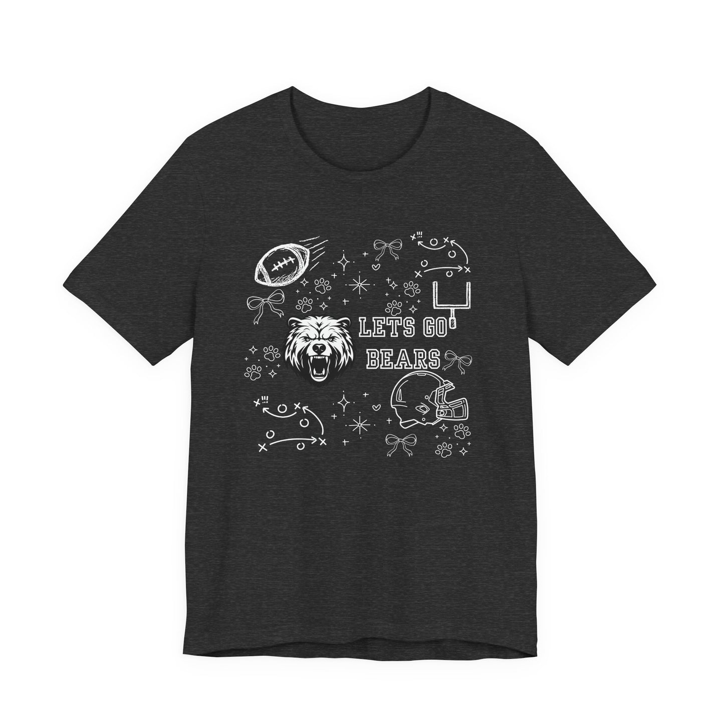 Unisex Bear Graphic Tee, Casual Animal T-Shirt, Nature Lover Apparel, Gift for Wildlife Fans, Summer Outfit