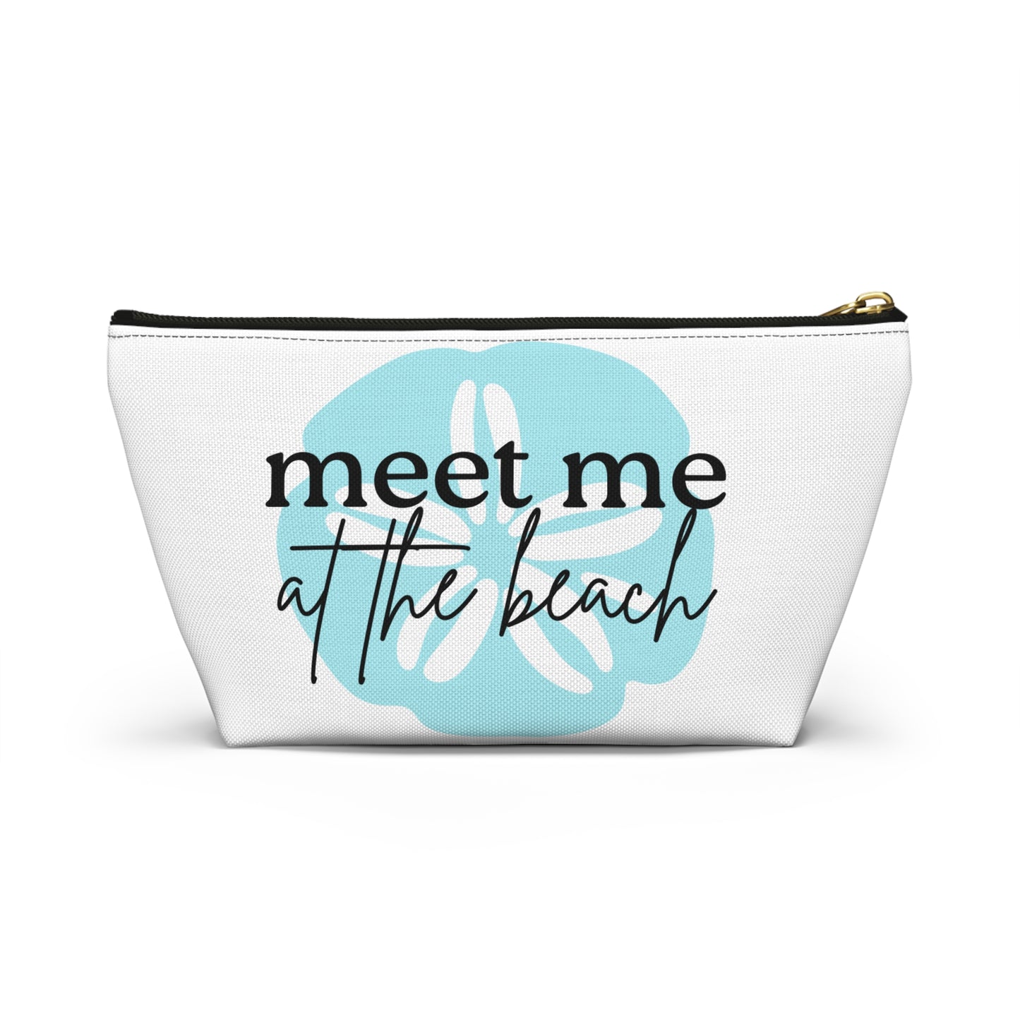 Salty Beaches | Meet me at the Beach Makeup Accessory Pouch w T-bottom