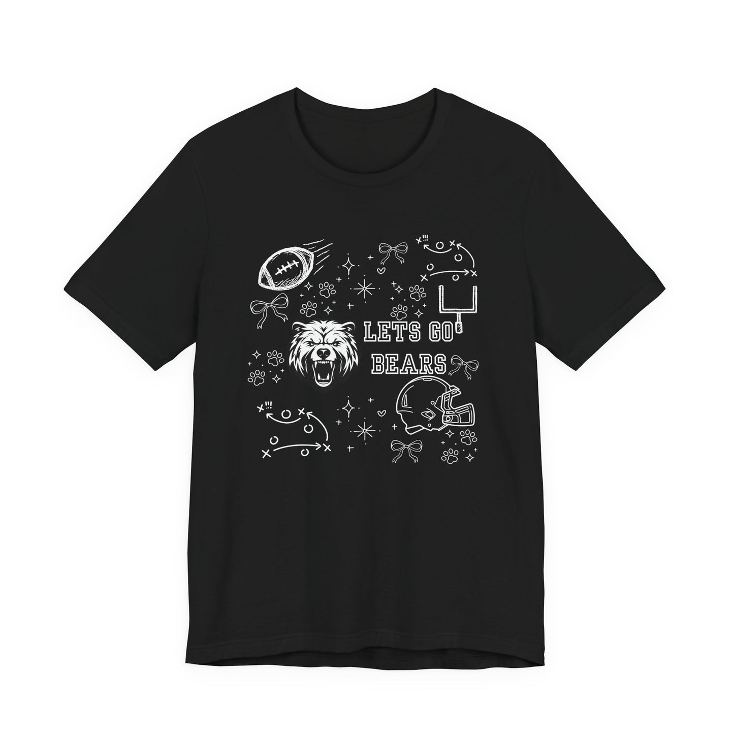 Unisex Bear Graphic Tee, Casual Animal T-Shirt, Nature Lover Apparel, Gift for Wildlife Fans, Summer Outfit