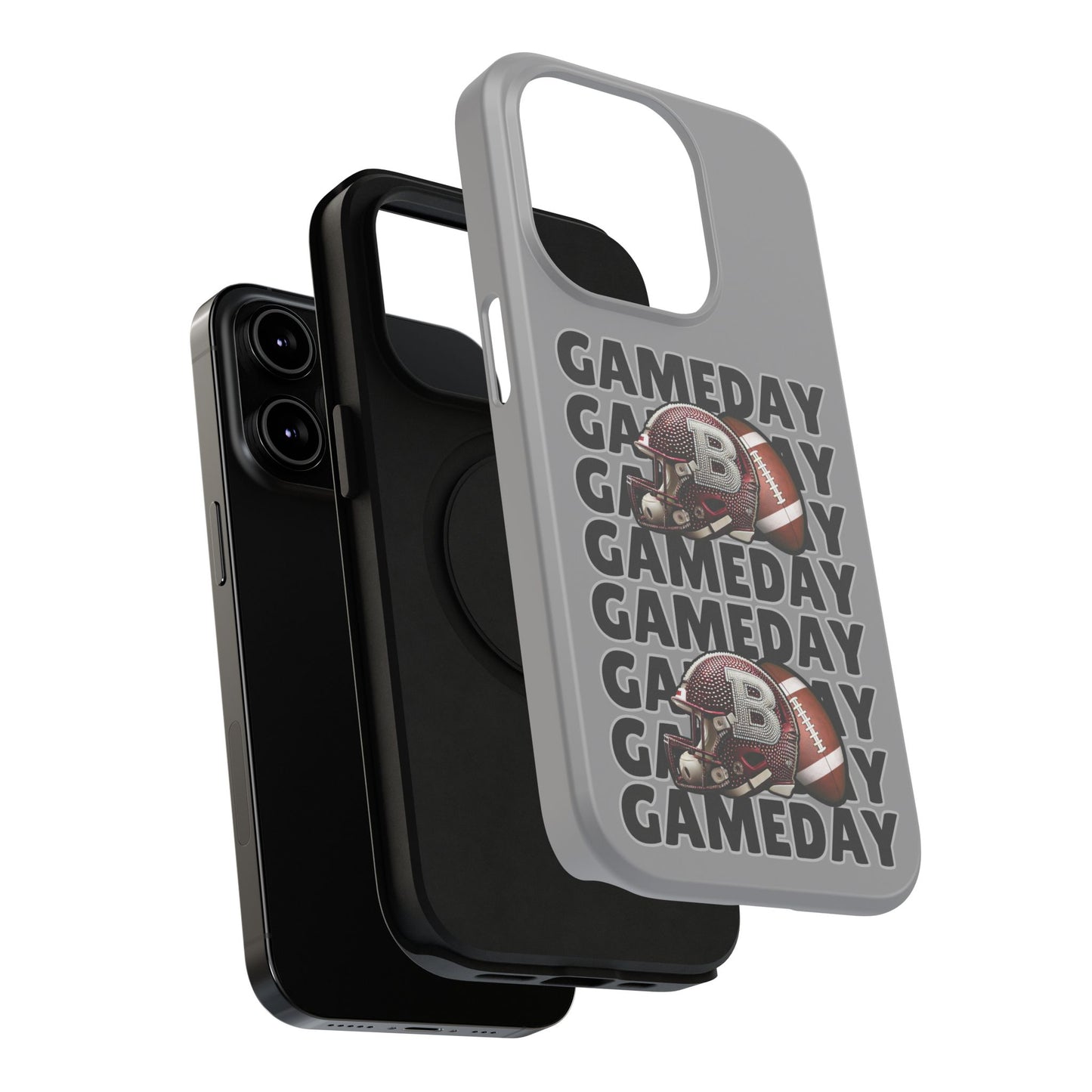Football Game Day Phone Case - Durable & Stylish, Perfect Gift for Sports Fans, iPhone Cover, Customizable Design, Tailgating Essential