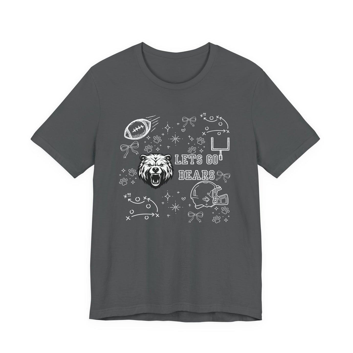 Unisex Bear Graphic Tee, Casual Animal T-Shirt, Nature Lover Apparel, Gift for Wildlife Fans, Summer Outfit