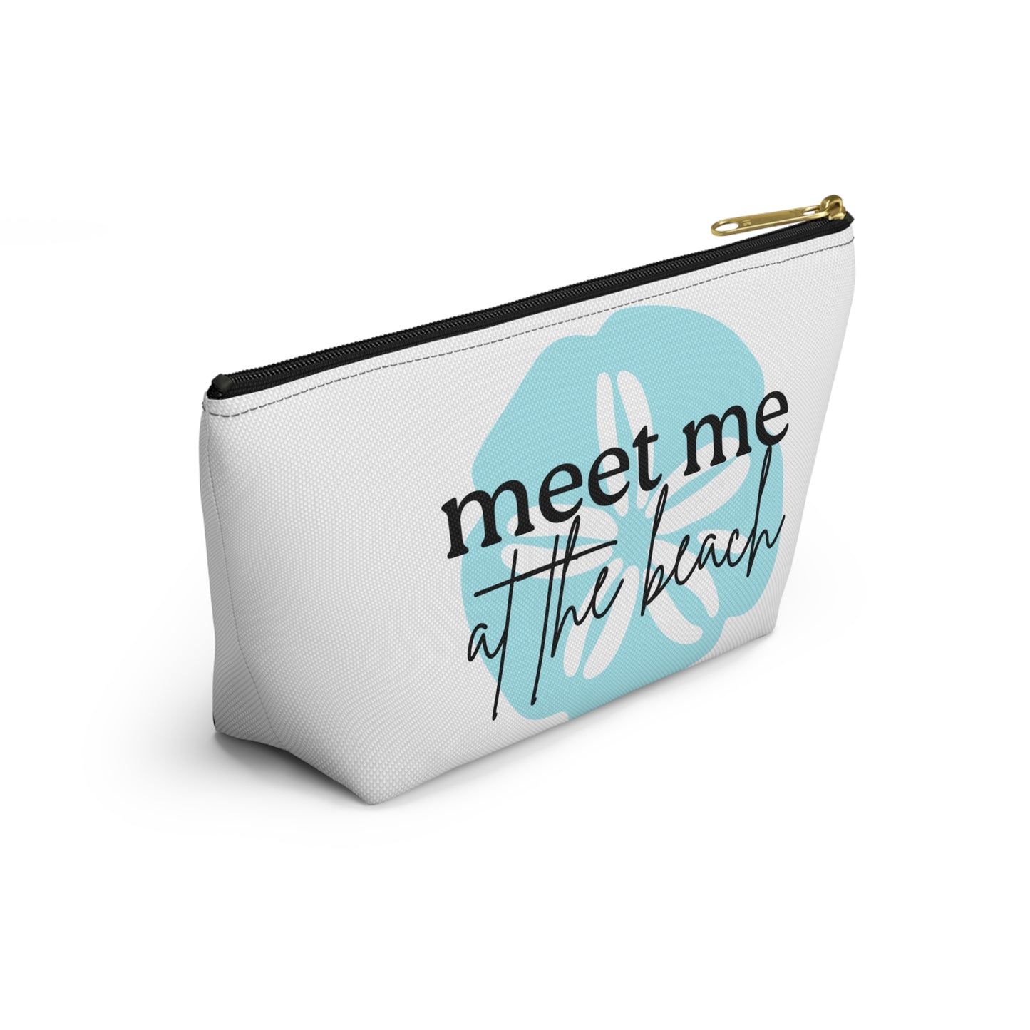 Salty Beaches | Meet me at the Beach Makeup Accessory Pouch w T-bottom
