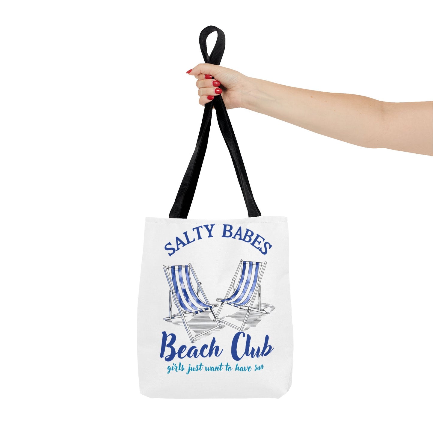 Salty Babes Social Club Tote Bag (AOP)