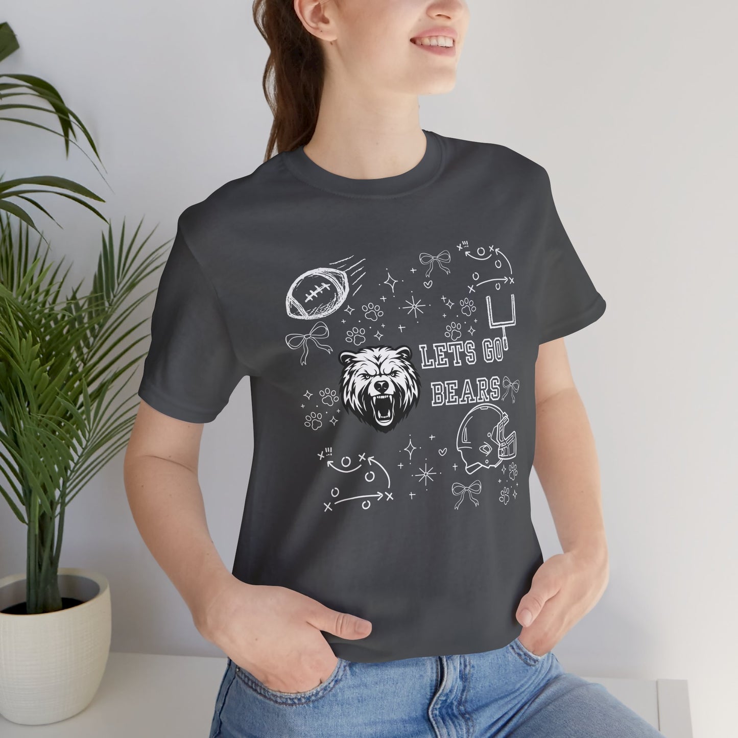 Unisex Bear Graphic Tee, Casual Animal T-Shirt, Nature Lover Apparel, Gift for Wildlife Fans, Summer Outfit