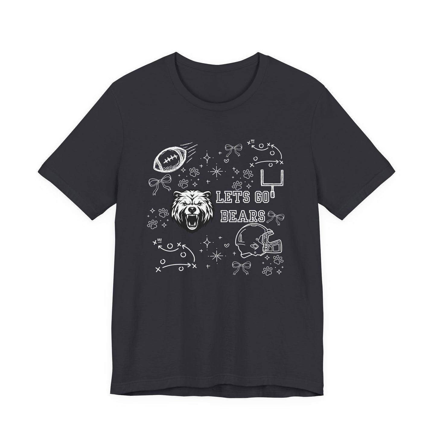 Unisex Bear Graphic Tee, Casual Animal T-Shirt, Nature Lover Apparel, Gift for Wildlife Fans, Summer Outfit
