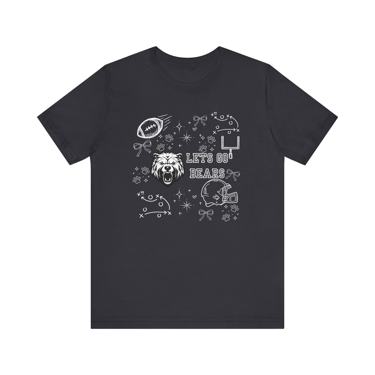 Unisex Bear Graphic Tee, Casual Animal T-Shirt, Nature Lover Apparel, Gift for Wildlife Fans, Summer Outfit