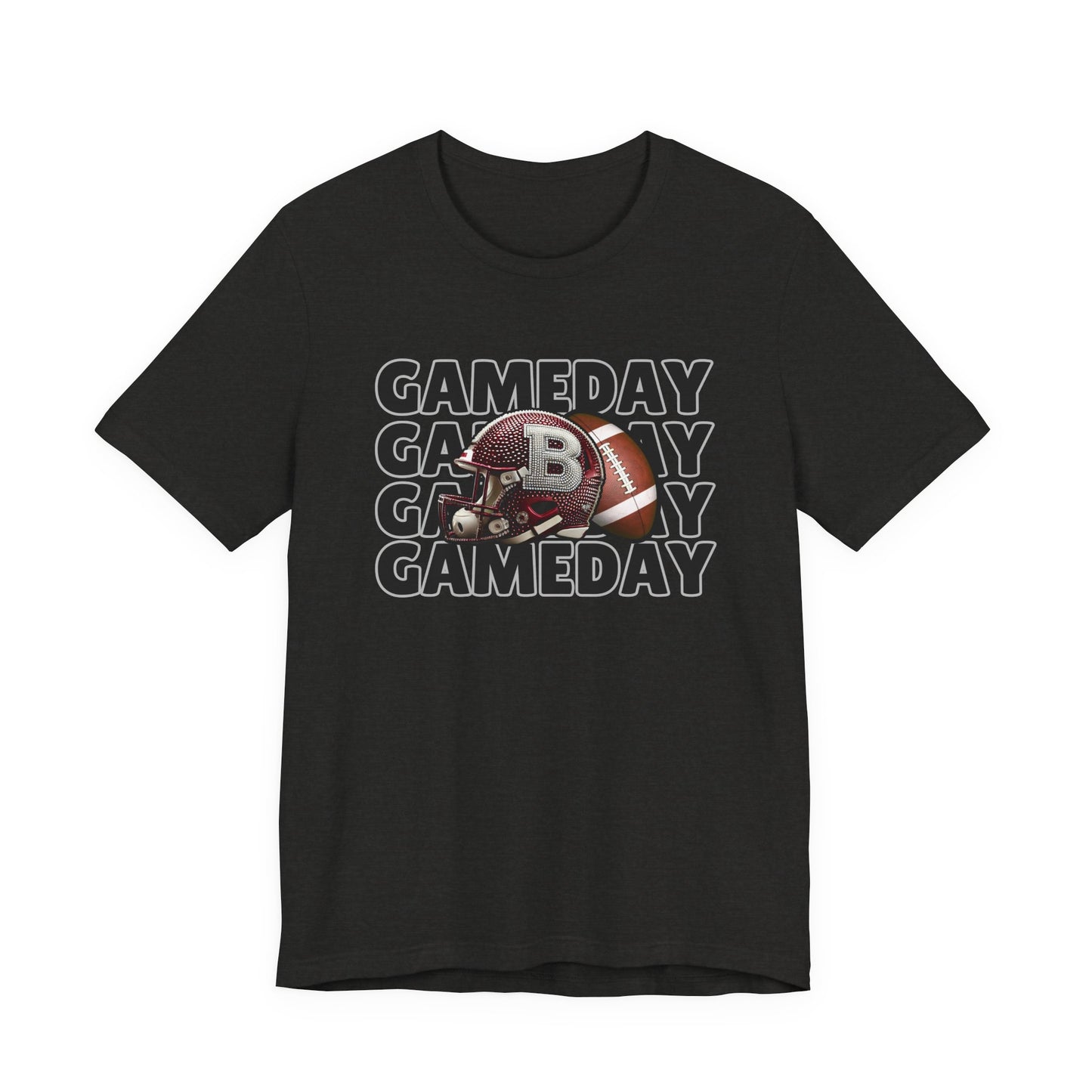 Game Day Unisex Tee, Football Fan Shirt, Sports Gameday T-Shirt, Casual Outfit, Gift for Sports Lovers, Team Spirit Apparel