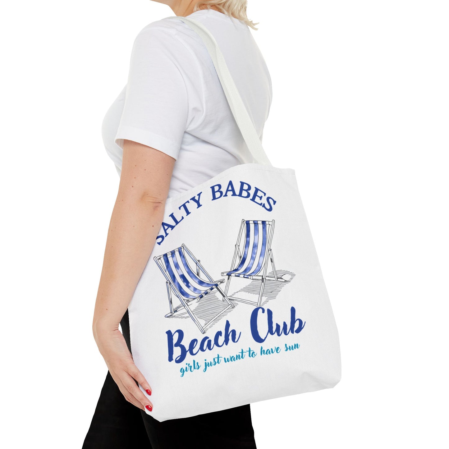Salty Babes Social Club Tote Bag (AOP)