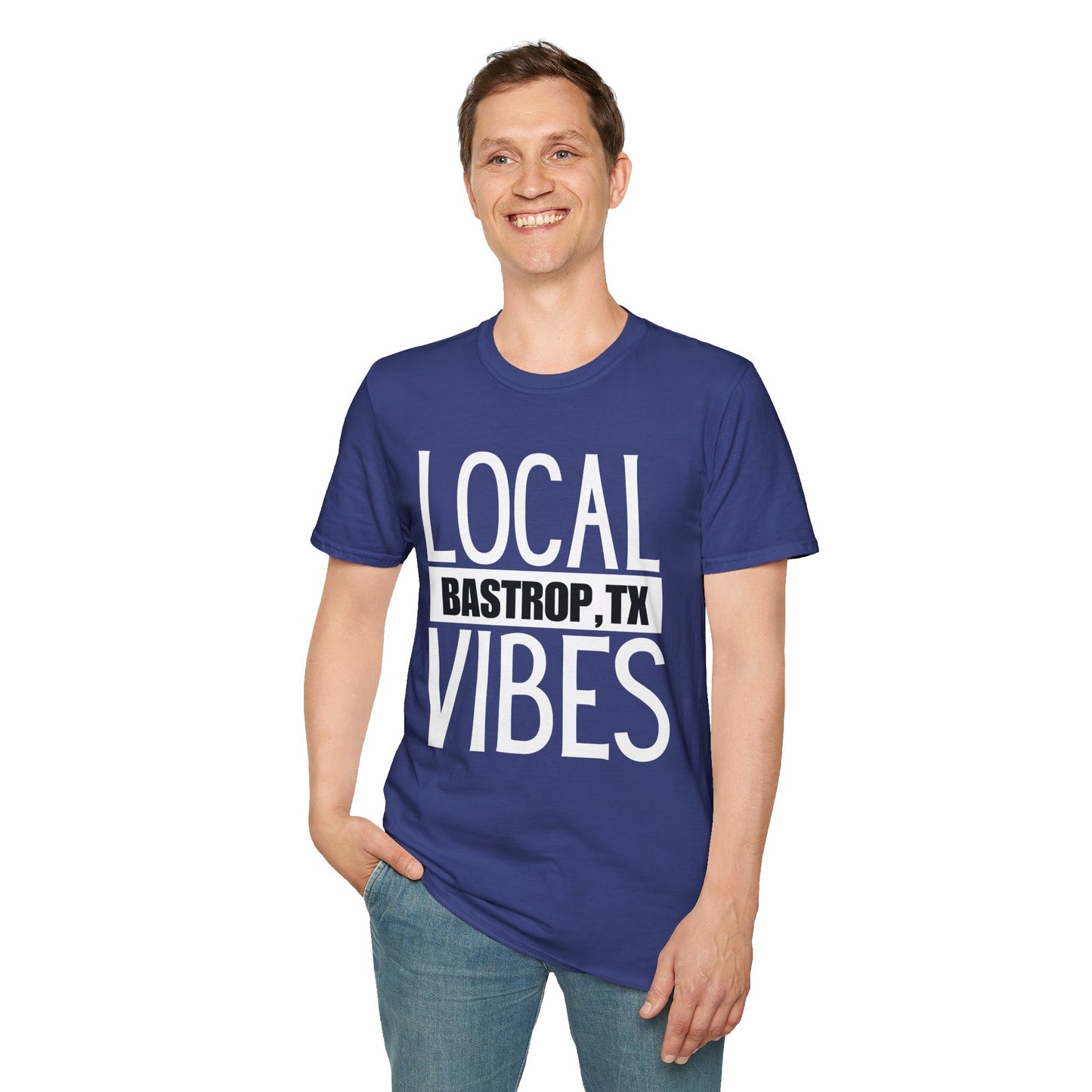 Bastrop, Texas Local Vibes | Unisex Softstyle T-Shirt