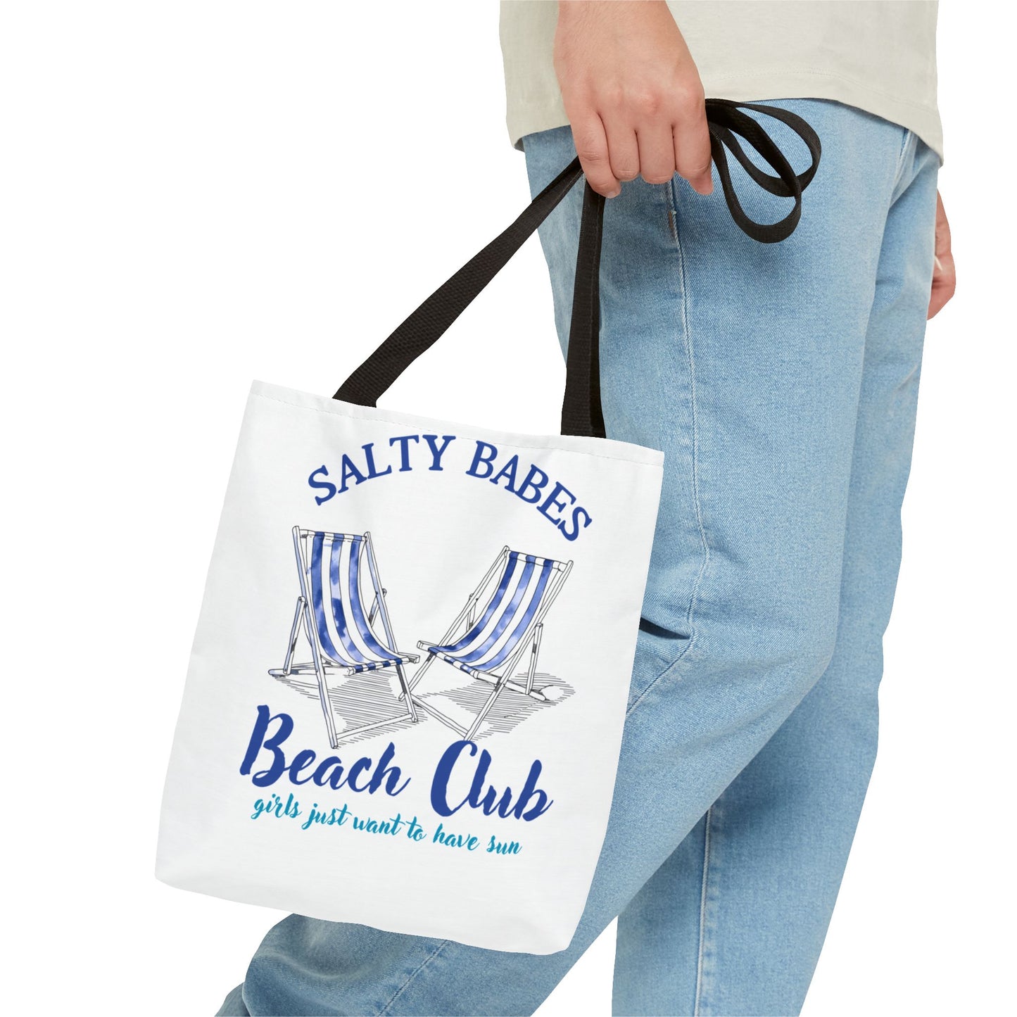 Salty Babes Social Club Tote Bag (AOP)