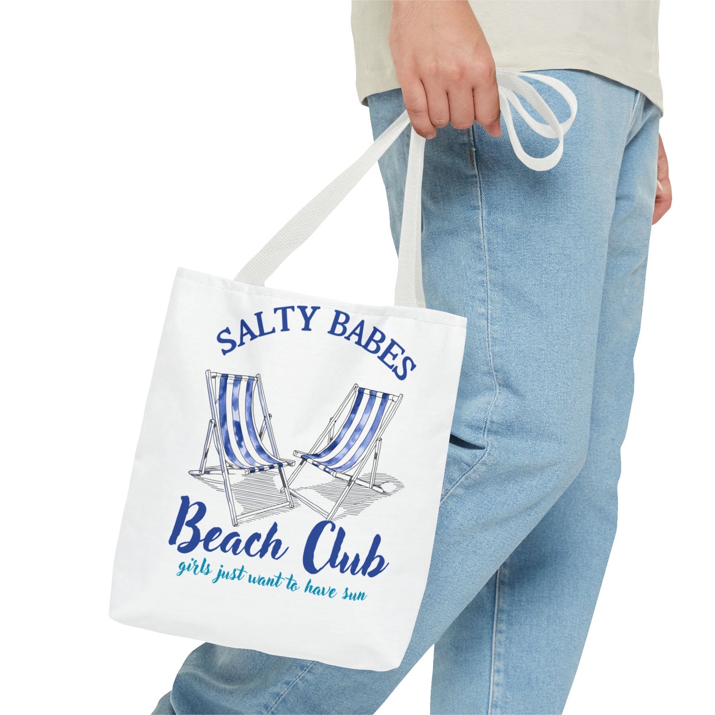 Salty Babes Social Club Tote Bag (AOP)