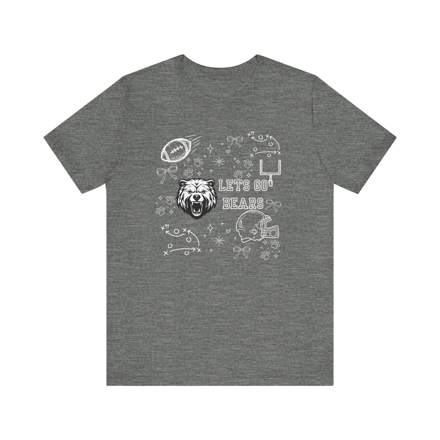 Unisex Bear Graphic Tee, Casual Animal T-Shirt, Nature Lover Apparel, Gift for Wildlife Fans, Summer Outfit