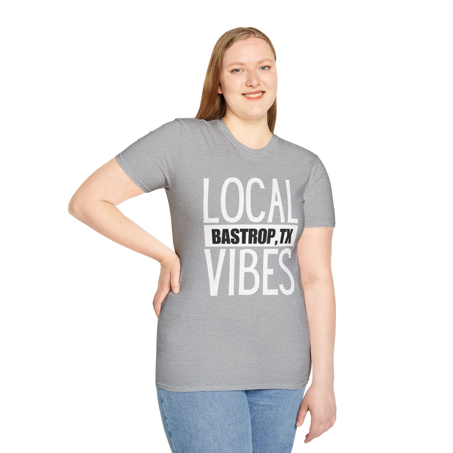 Bastrop, Texas Local Vibes | Unisex Softstyle T-Shirt