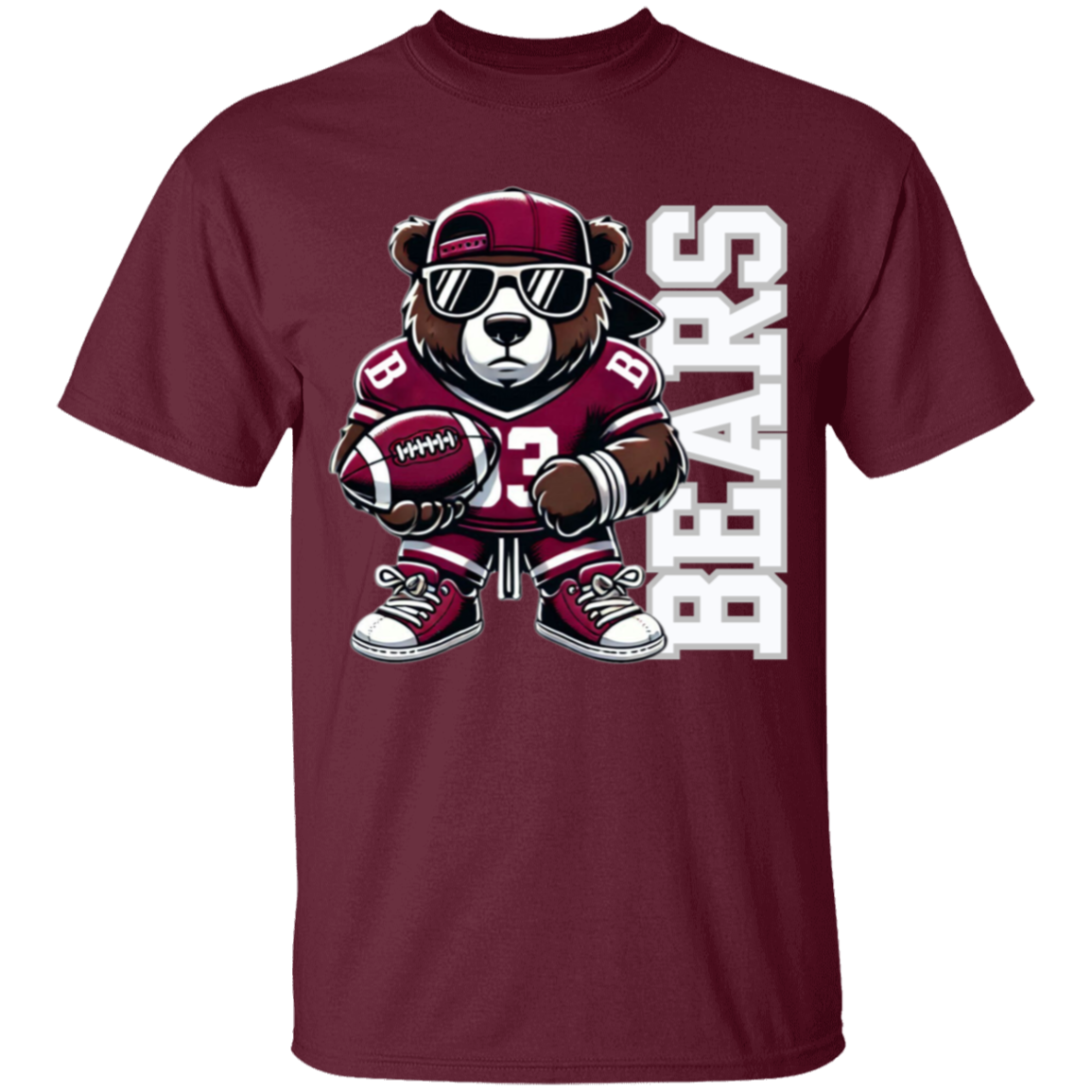 Bastrop Bears Youth TShirt 100% Cotton T-Shirt
