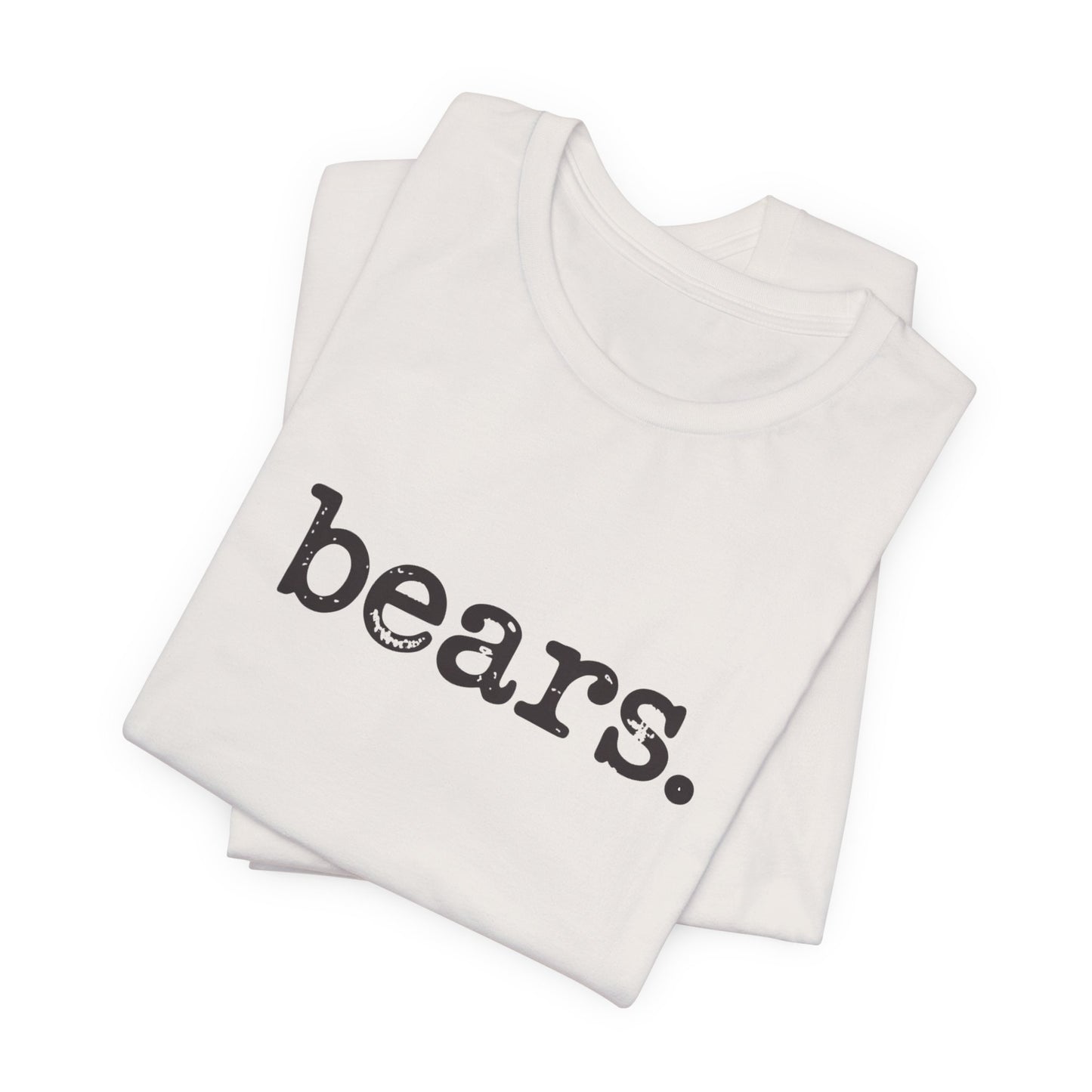 Bears Graphic Tee, Casual Unisex Shirt, Wildlife Lover Gift, Nature T-Shirt, Outdoor Adventure Apparel