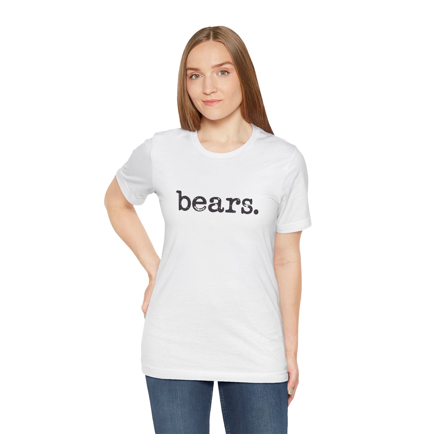 Bears Graphic Tee, Casual Unisex Shirt, Wildlife Lover Gift, Nature T-Shirt, Outdoor Adventure Apparel