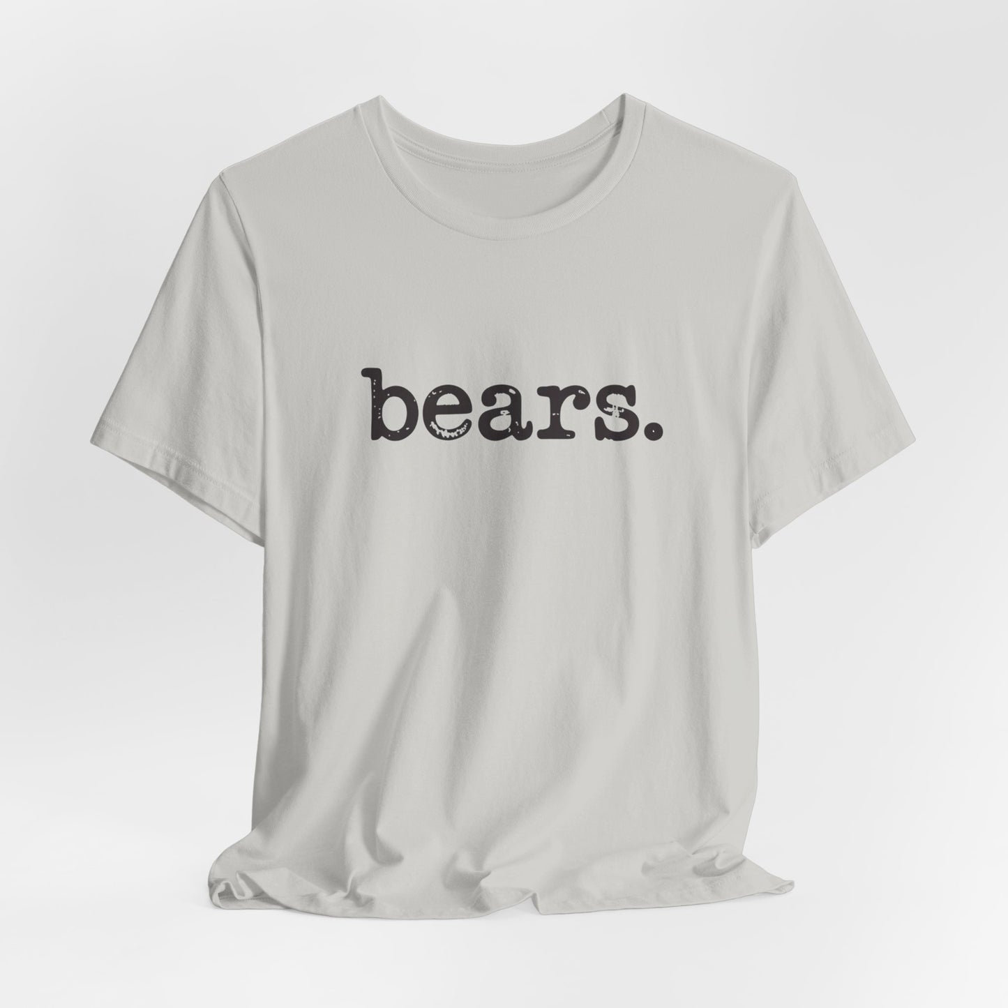 Bears Graphic Tee, Casual Unisex Shirt, Wildlife Lover Gift, Nature T-Shirt, Outdoor Adventure Apparel