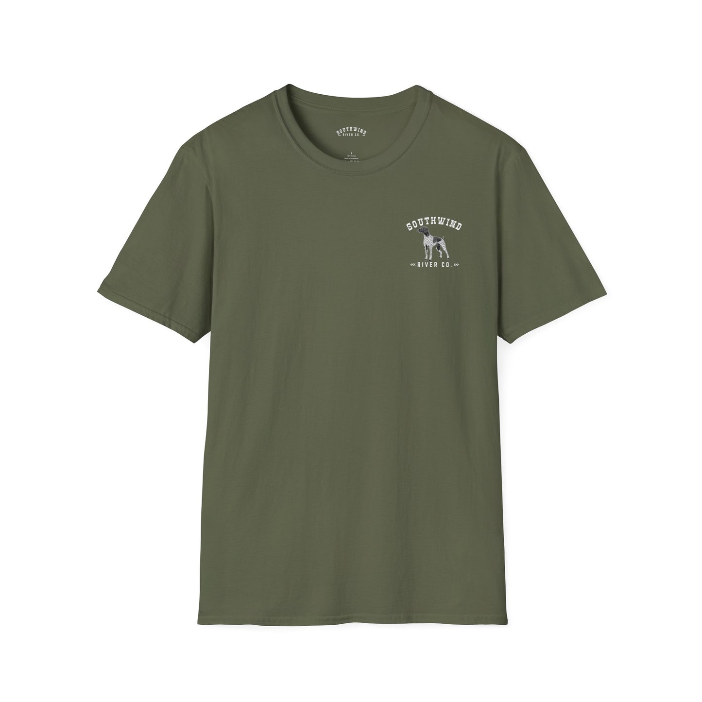 Field Tested Let'em Hunt GSP, Field Tested Gun Dog, German Short-Haired Pointer Tactical Hunting Dog Lover's Big Energy T-Shirt, Hunting Dog