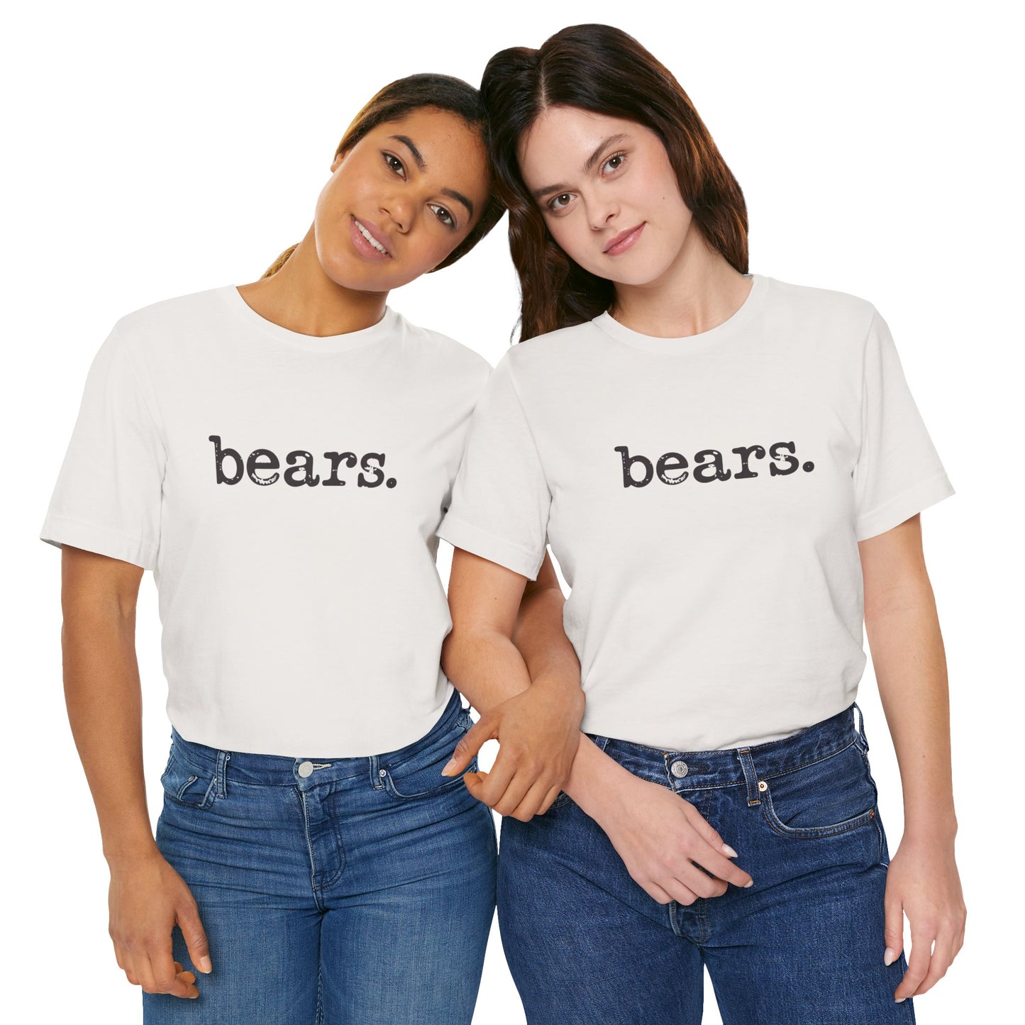 Bears Graphic Tee, Casual Unisex Shirt, Wildlife Lover Gift, Nature T-Shirt, Outdoor Adventure Apparel