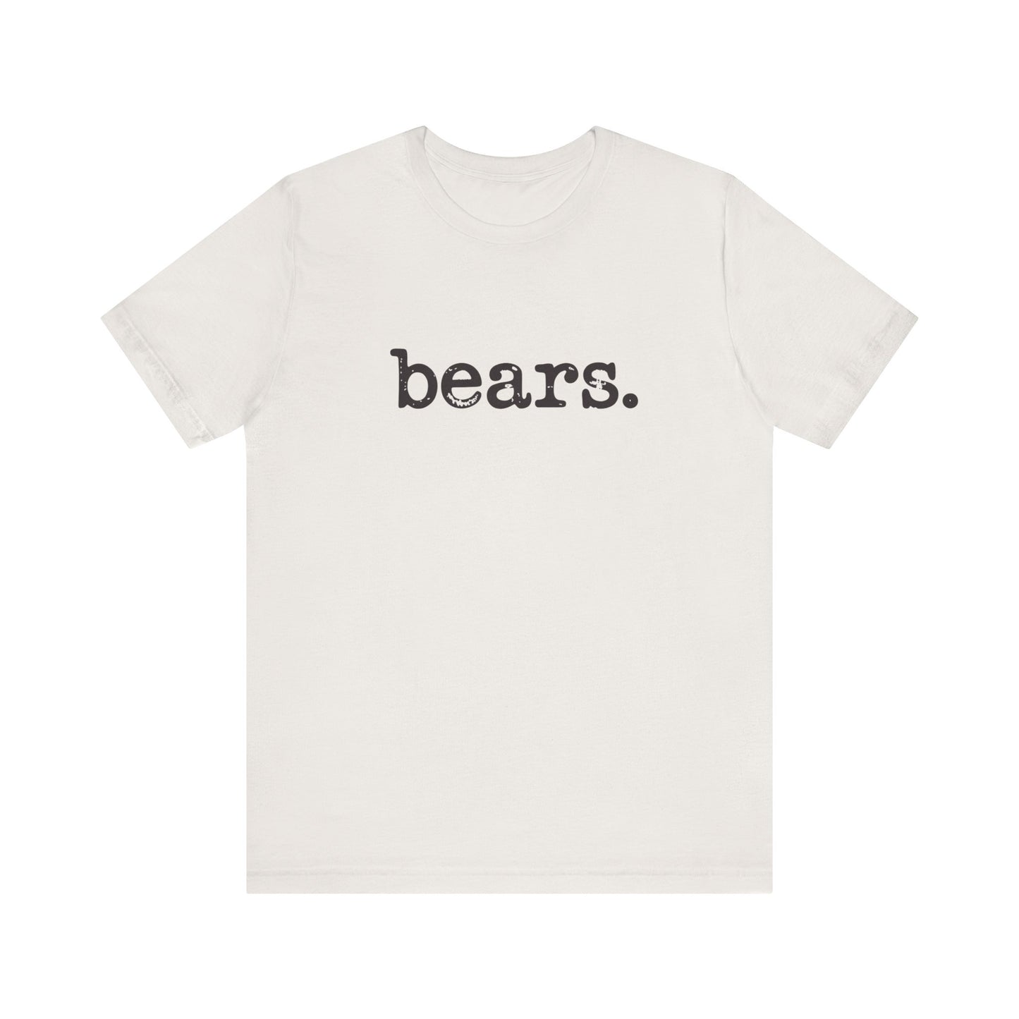 Bears Graphic Tee, Casual Unisex Shirt, Wildlife Lover Gift, Nature T-Shirt, Outdoor Adventure Apparel