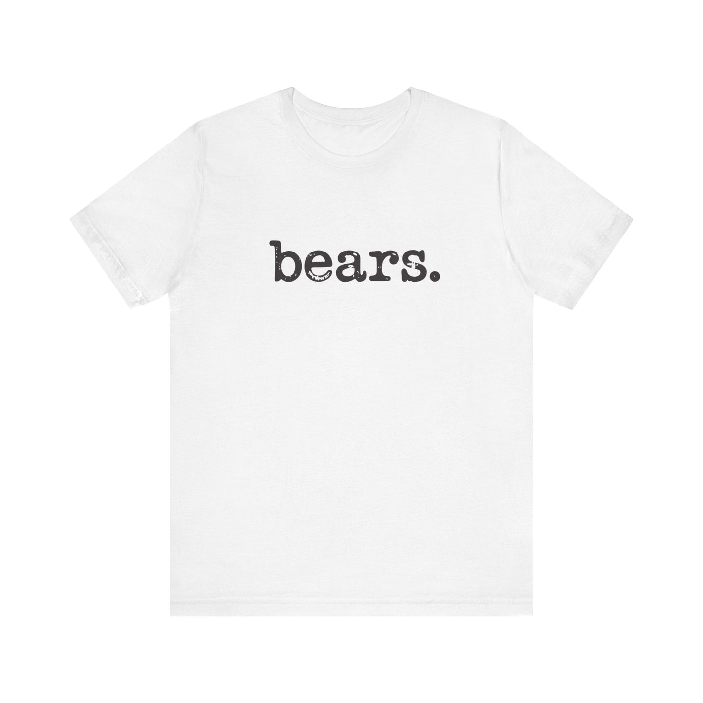 Bears Graphic Tee, Casual Unisex Shirt, Wildlife Lover Gift, Nature T-Shirt, Outdoor Adventure Apparel