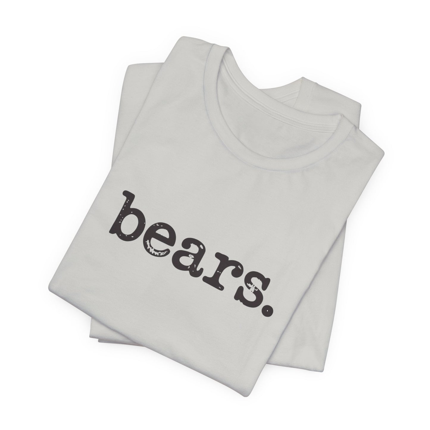 Bears Graphic Tee, Casual Unisex Shirt, Wildlife Lover Gift, Nature T-Shirt, Outdoor Adventure Apparel