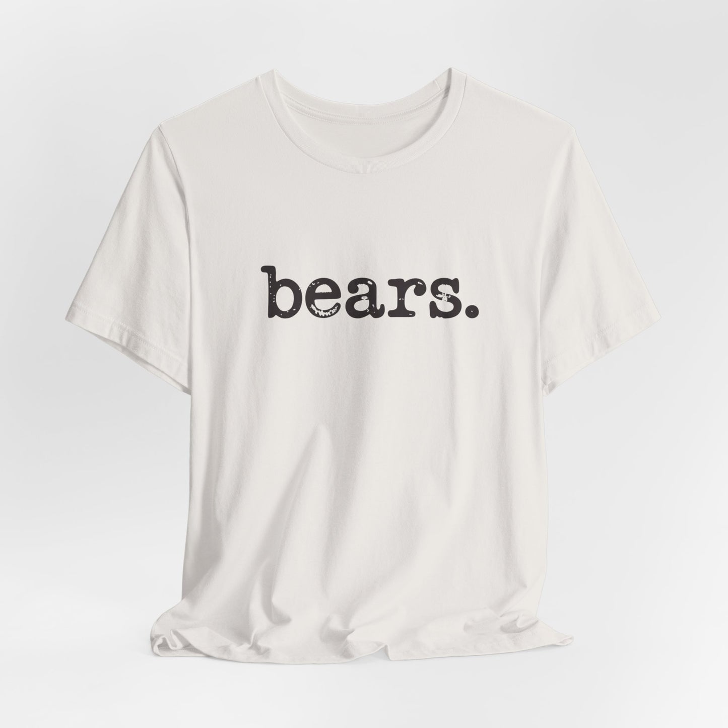 Bears Graphic Tee, Casual Unisex Shirt, Wildlife Lover Gift, Nature T-Shirt, Outdoor Adventure Apparel
