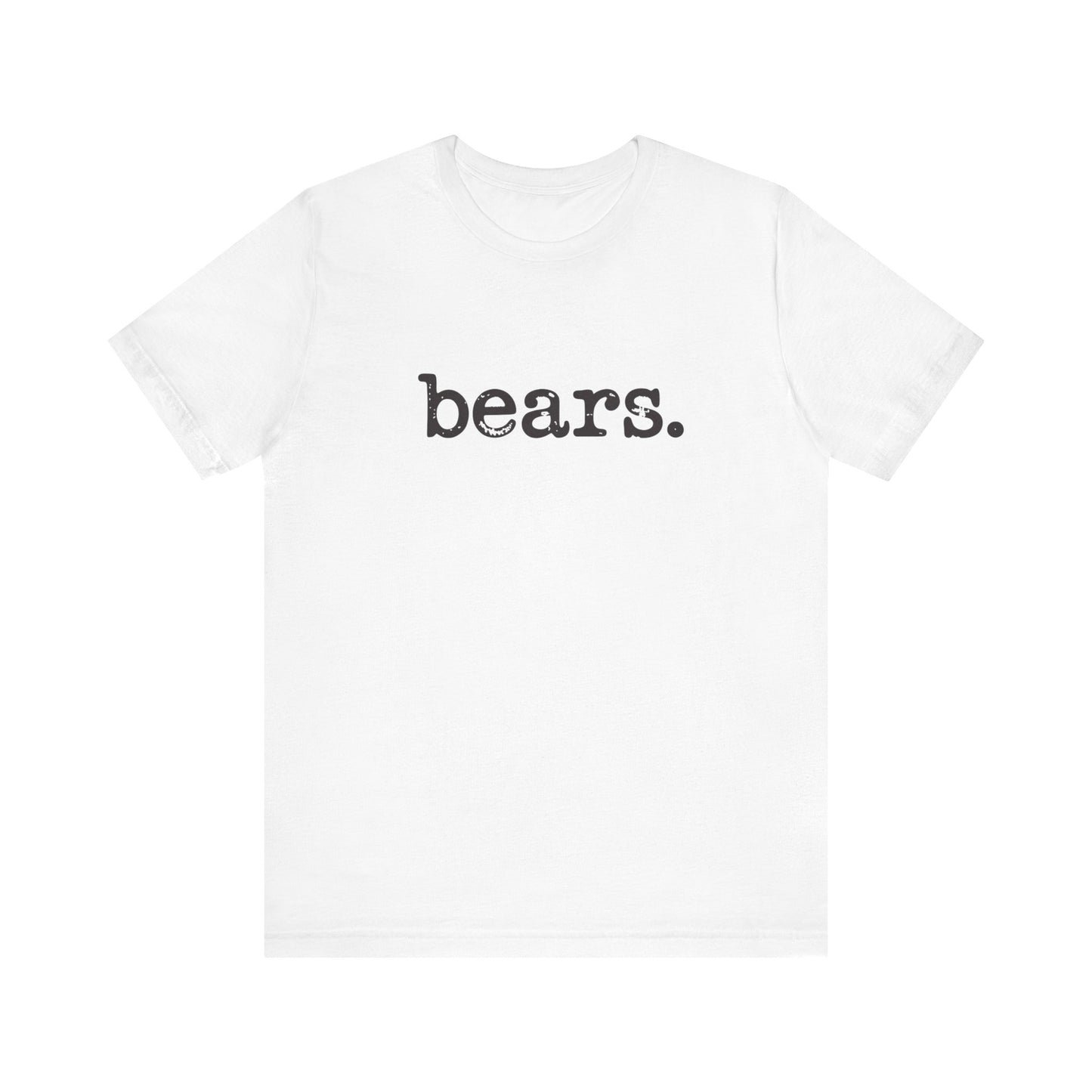 Bears Graphic Tee, Casual Unisex Shirt, Wildlife Lover Gift, Nature T-Shirt, Outdoor Adventure Apparel