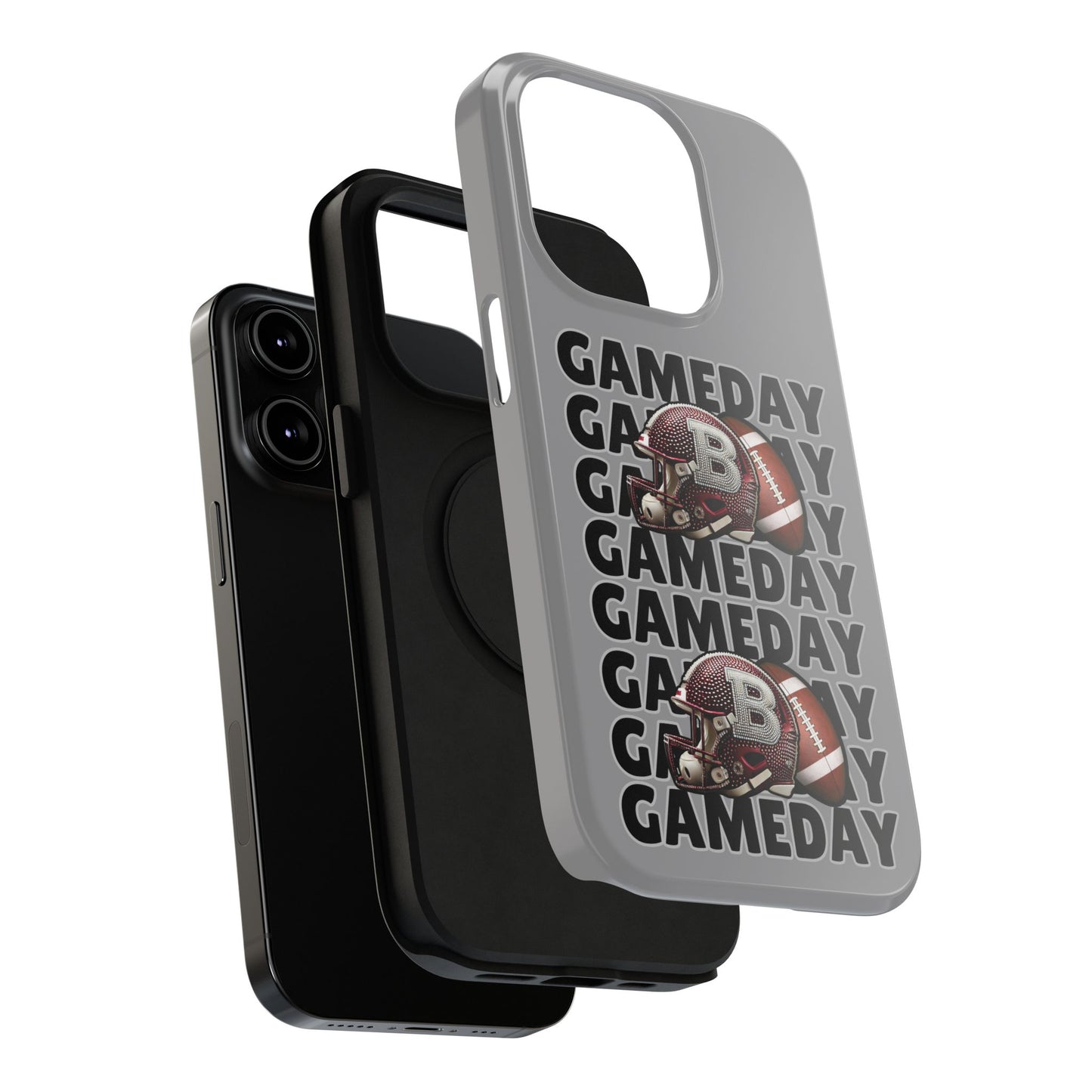 Football Game Day Phone Case - Durable & Stylish, Perfect Gift for Sports Fans, iPhone Cover, Customizable Design, Tailgating Essential