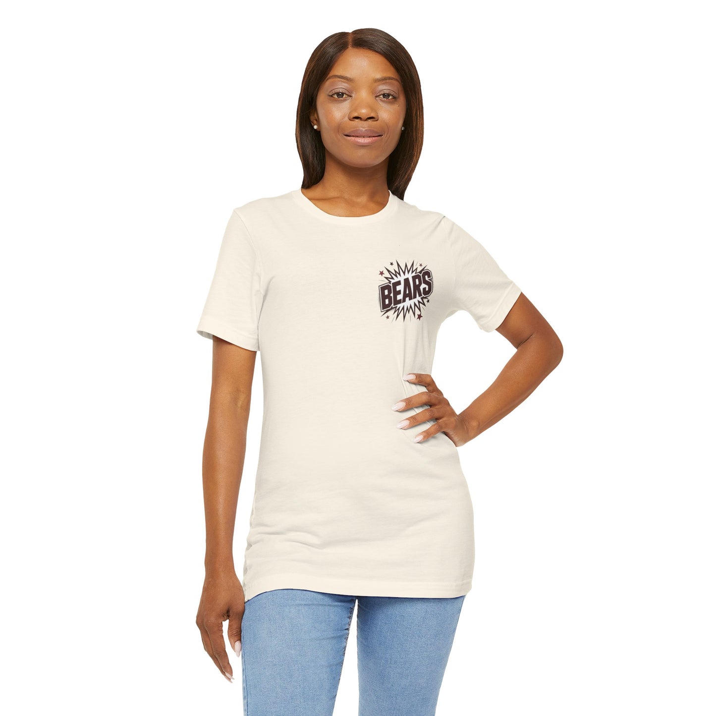 Bastrop Bears Spirit Shirt, BHS Cheer Spirit Wear, Team Spirit Shirt, Game Day Outfit, Cheerleading Apparel, Maroon and White