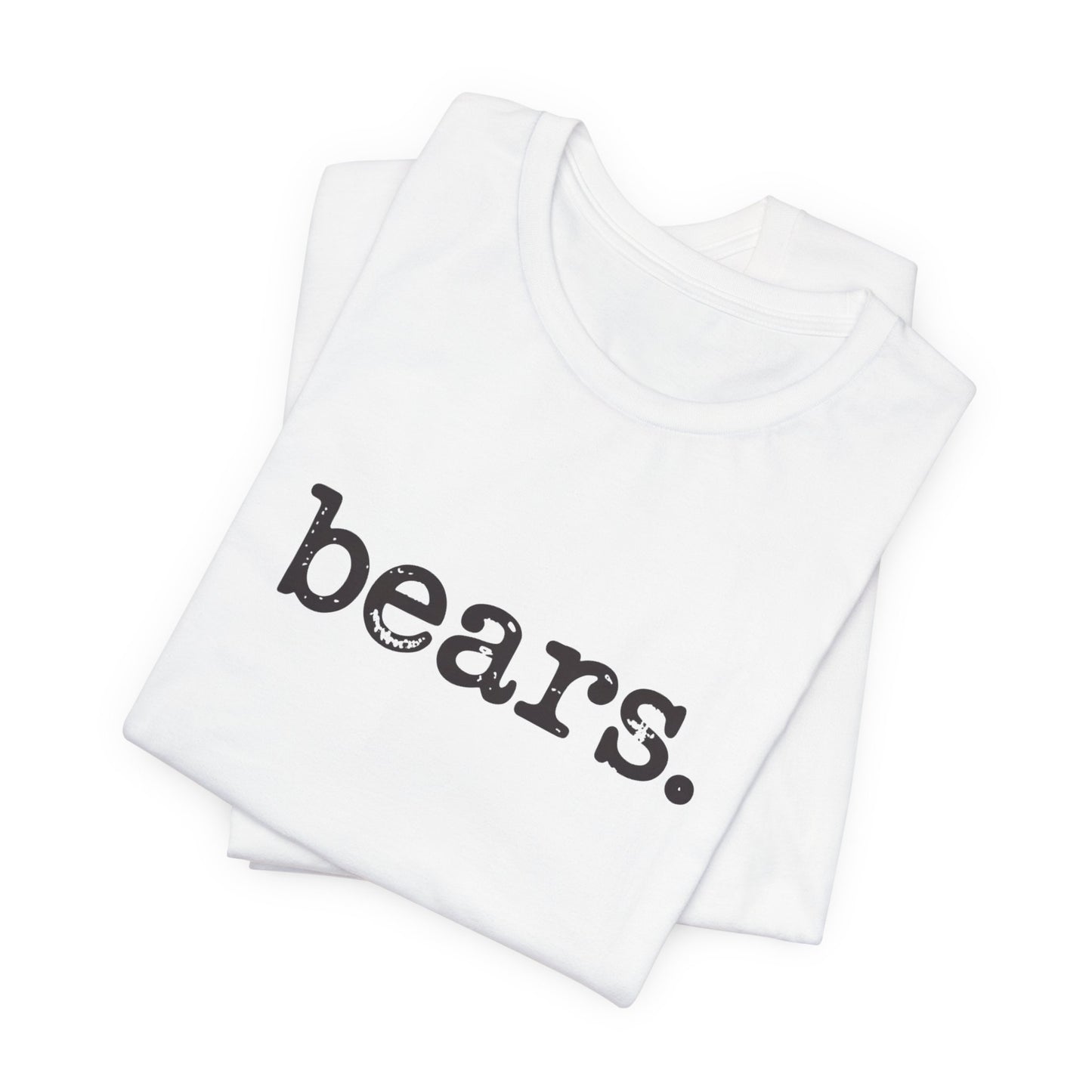 Bears Graphic Tee, Casual Unisex Shirt, Wildlife Lover Gift, Nature T-Shirt, Outdoor Adventure Apparel
