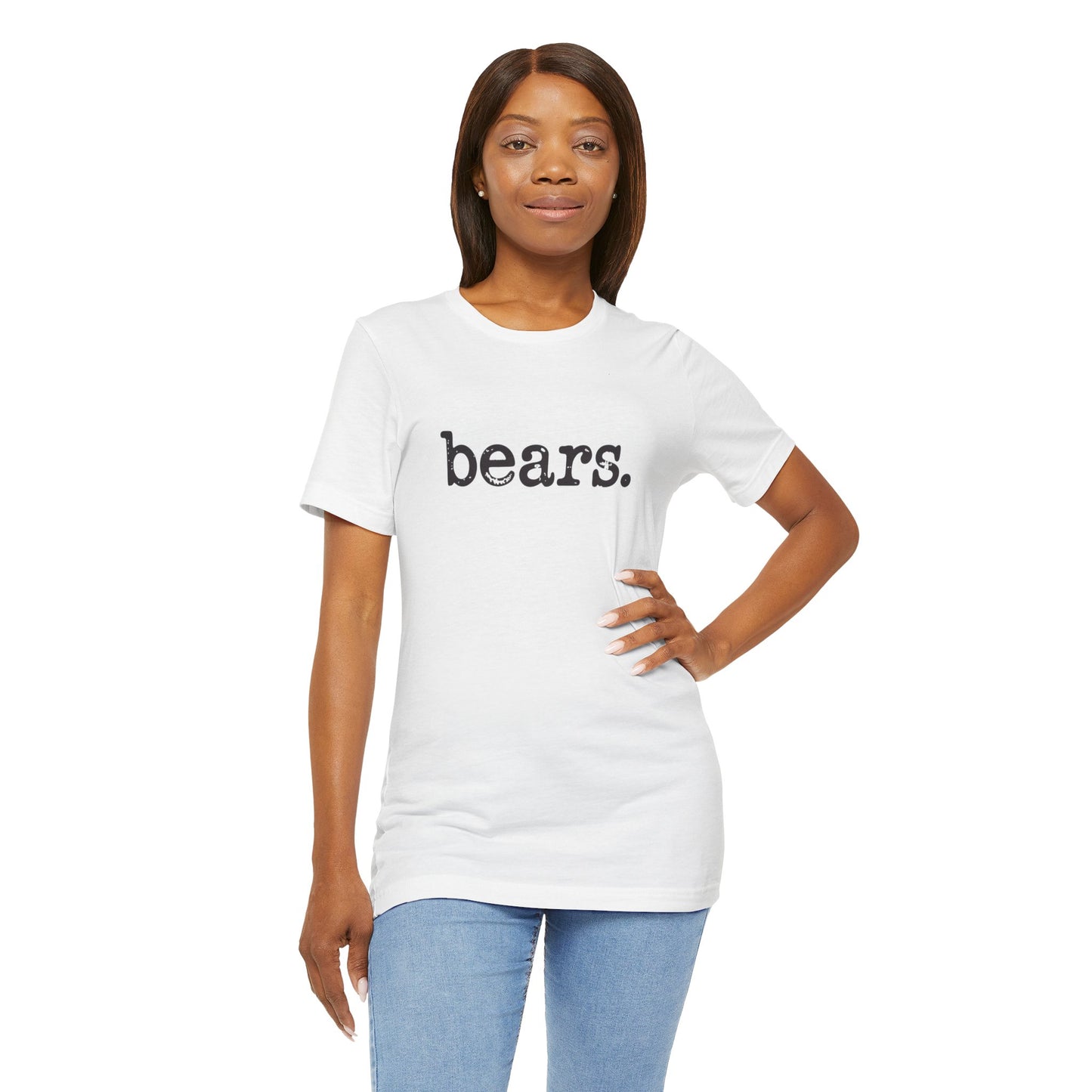 Bears Graphic Tee, Casual Unisex Shirt, Wildlife Lover Gift, Nature T-Shirt, Outdoor Adventure Apparel