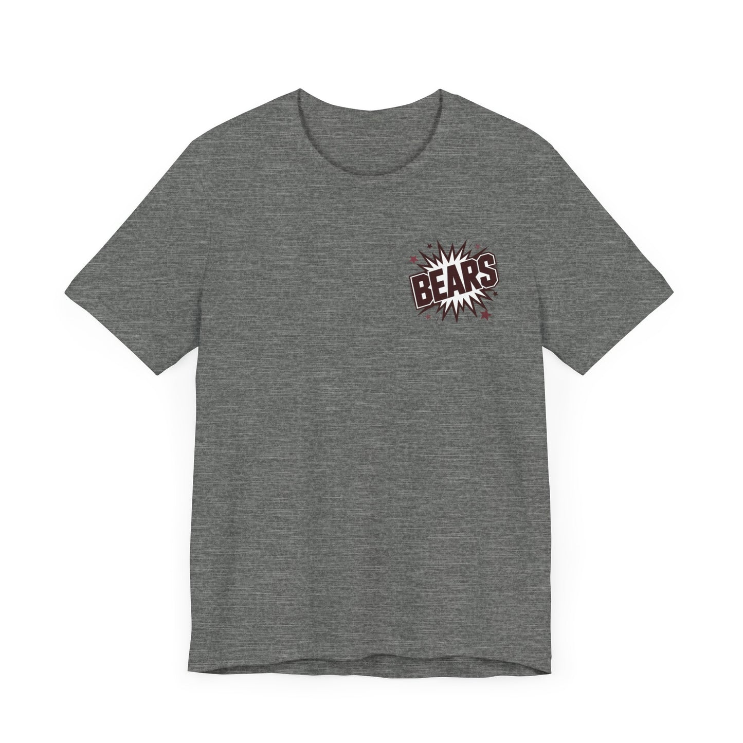 Bastrop Bears Spirit Shirt, BHS Cheer Spirit Wear, Team Spirit Shirt, Game Day Outfit, Cheerleading Apparel, Maroon and White