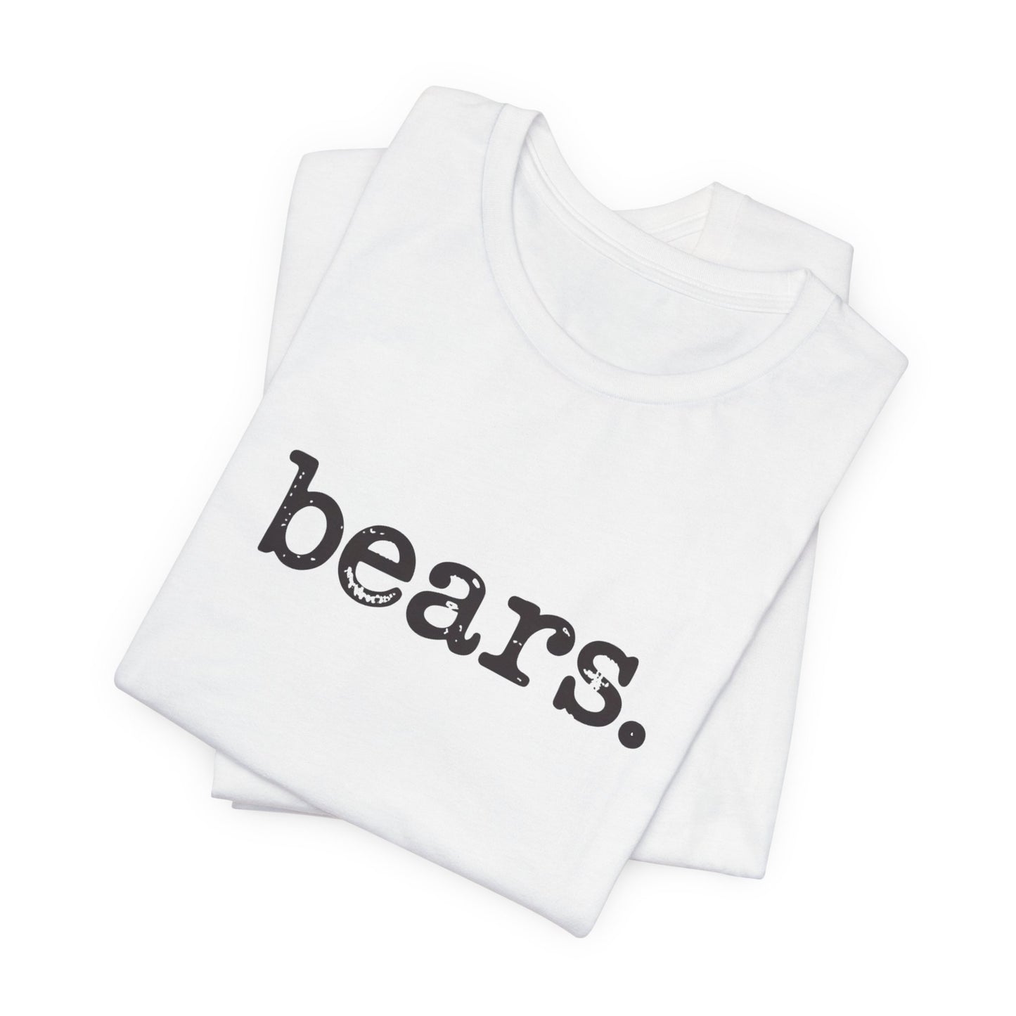 Bears Graphic Tee, Casual Unisex Shirt, Wildlife Lover Gift, Nature T-Shirt, Outdoor Adventure Apparel