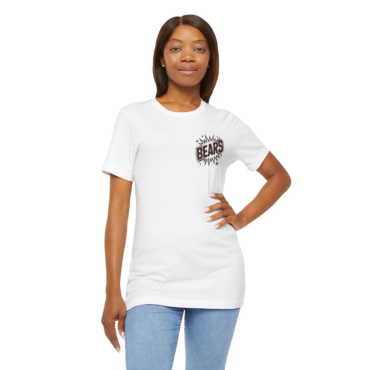 Bastrop Bears Spirit Shirt, BHS Cheer Spirit Wear, Team Spirit Shirt, Game Day Outfit, Cheerleading Apparel, Maroon and White
