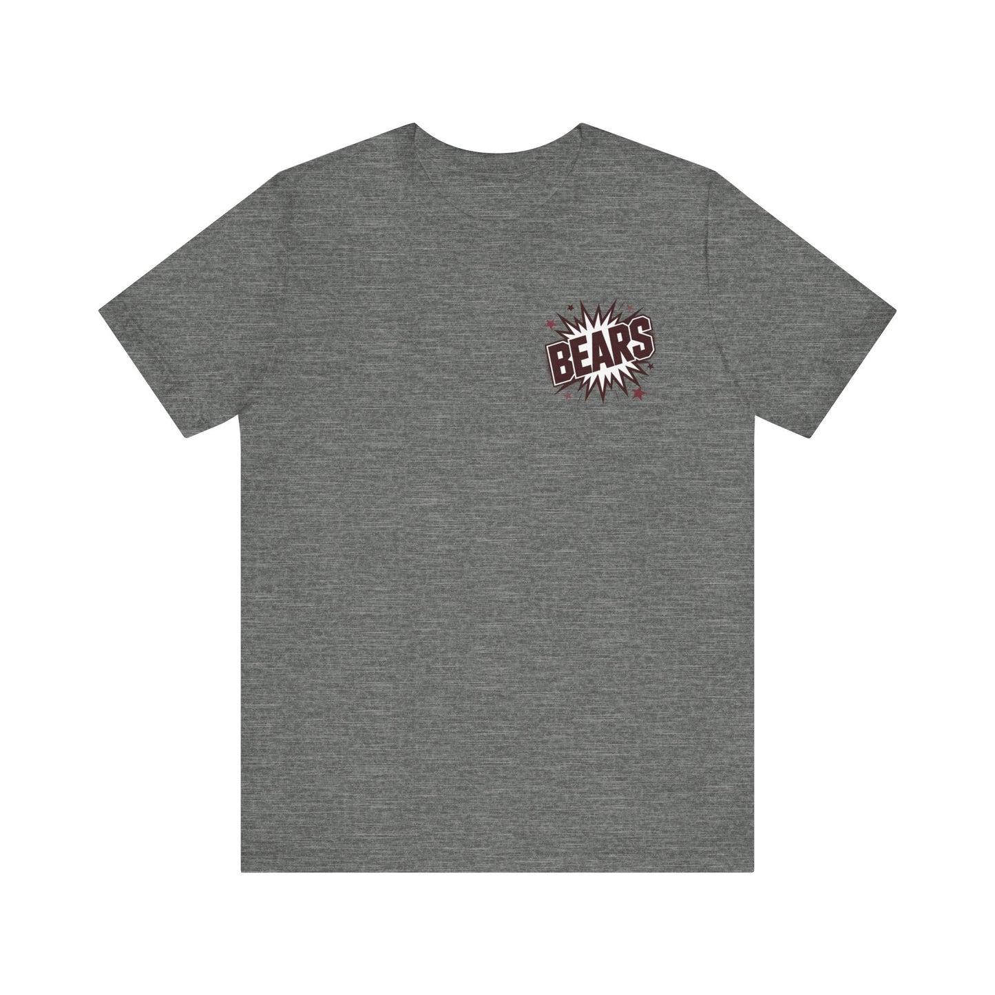 Bastrop Bears Spirit Shirt, BHS Cheer Spirit Wear, Team Spirit Shirt, Game Day Outfit, Cheerleading Apparel, Maroon and White