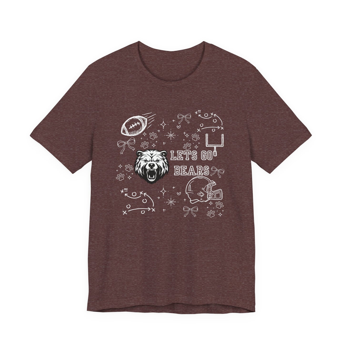 Unisex Bear Graphic Tee, Casual Animal T-Shirt, Nature Lover Apparel, Gift for Wildlife Fans, Summer Outfit