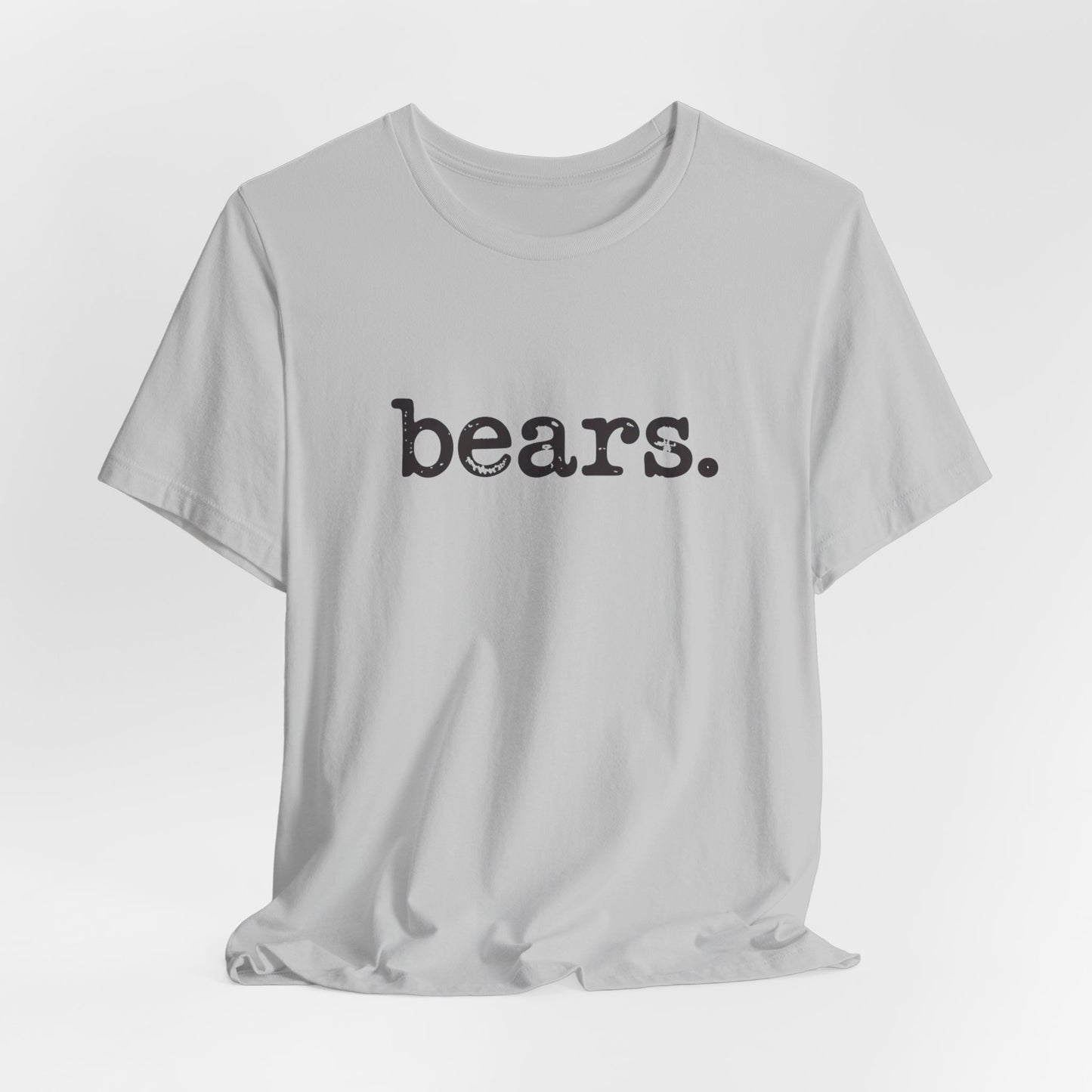 Bears Graphic Tee, Casual Unisex Shirt, Wildlife Lover Gift, Nature T-Shirt, Outdoor Adventure Apparel