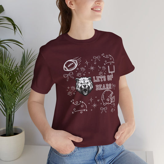 Unisex Bear Graphic Tee, Casual Animal T-Shirt, Nature Lover Apparel, Gift for Wildlife Fans, Summer Outfit