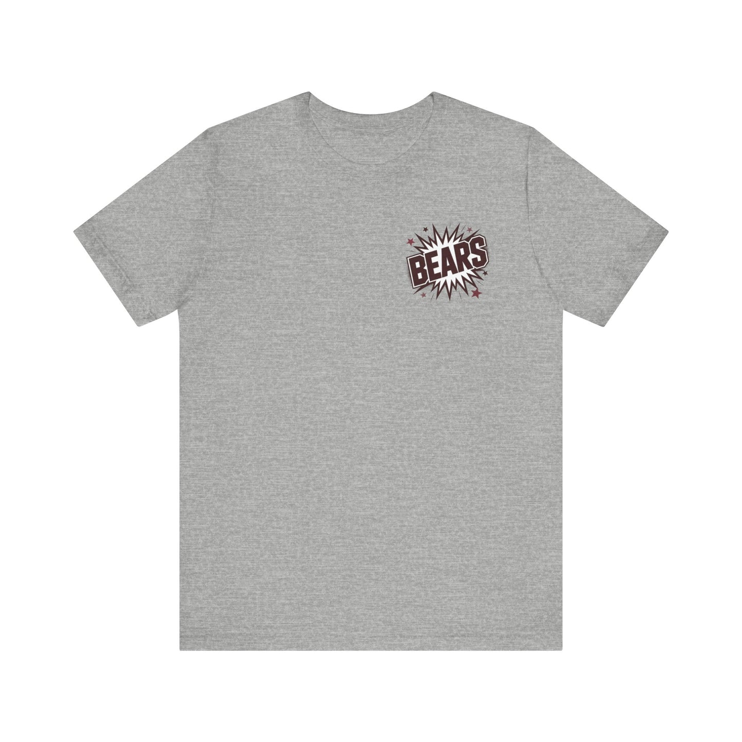 Bastrop Bears Spirit Shirt, BHS Cheer Spirit Wear, Team Spirit Shirt, Game Day Outfit, Cheerleading Apparel, Maroon and White
