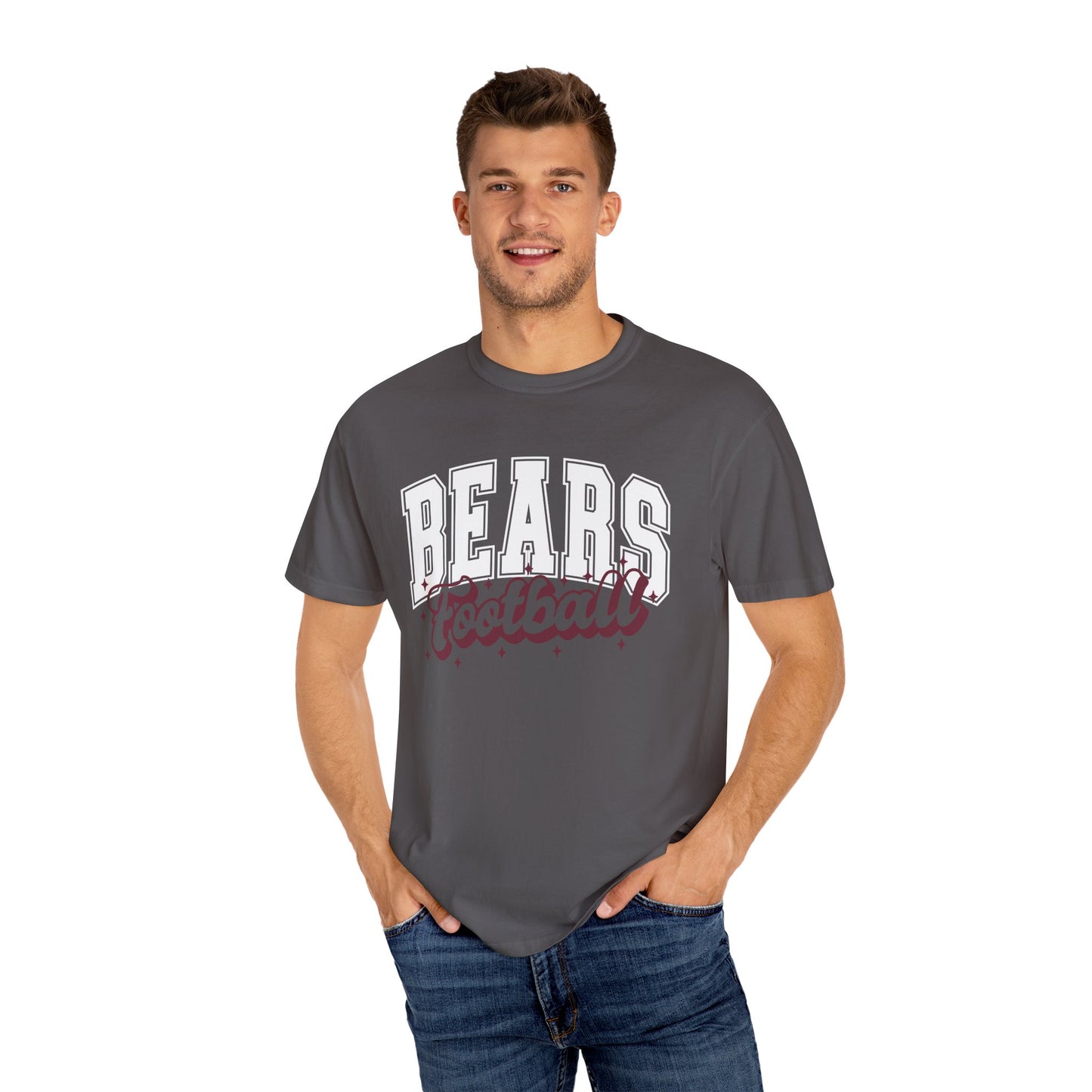 Bears Football Comfort Colors Unisex Garment-Dyed T-shirt