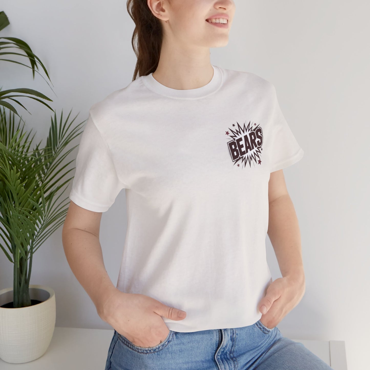 Bastrop Bears Spirit Shirt, BHS Cheer Spirit Wear, Team Spirit Shirt, Game Day Outfit, Cheerleading Apparel, Maroon and White