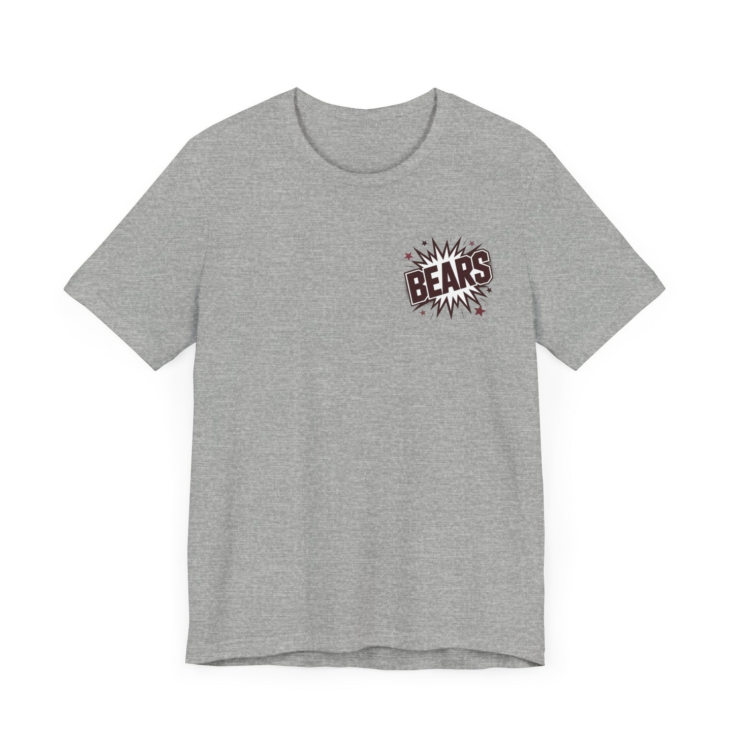 Bastrop Bears Spirit Shirt, BHS Cheer Spirit Wear, Team Spirit Shirt, Game Day Outfit, Cheerleading Apparel, Maroon and White