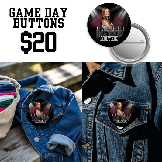 Game Day Buttons